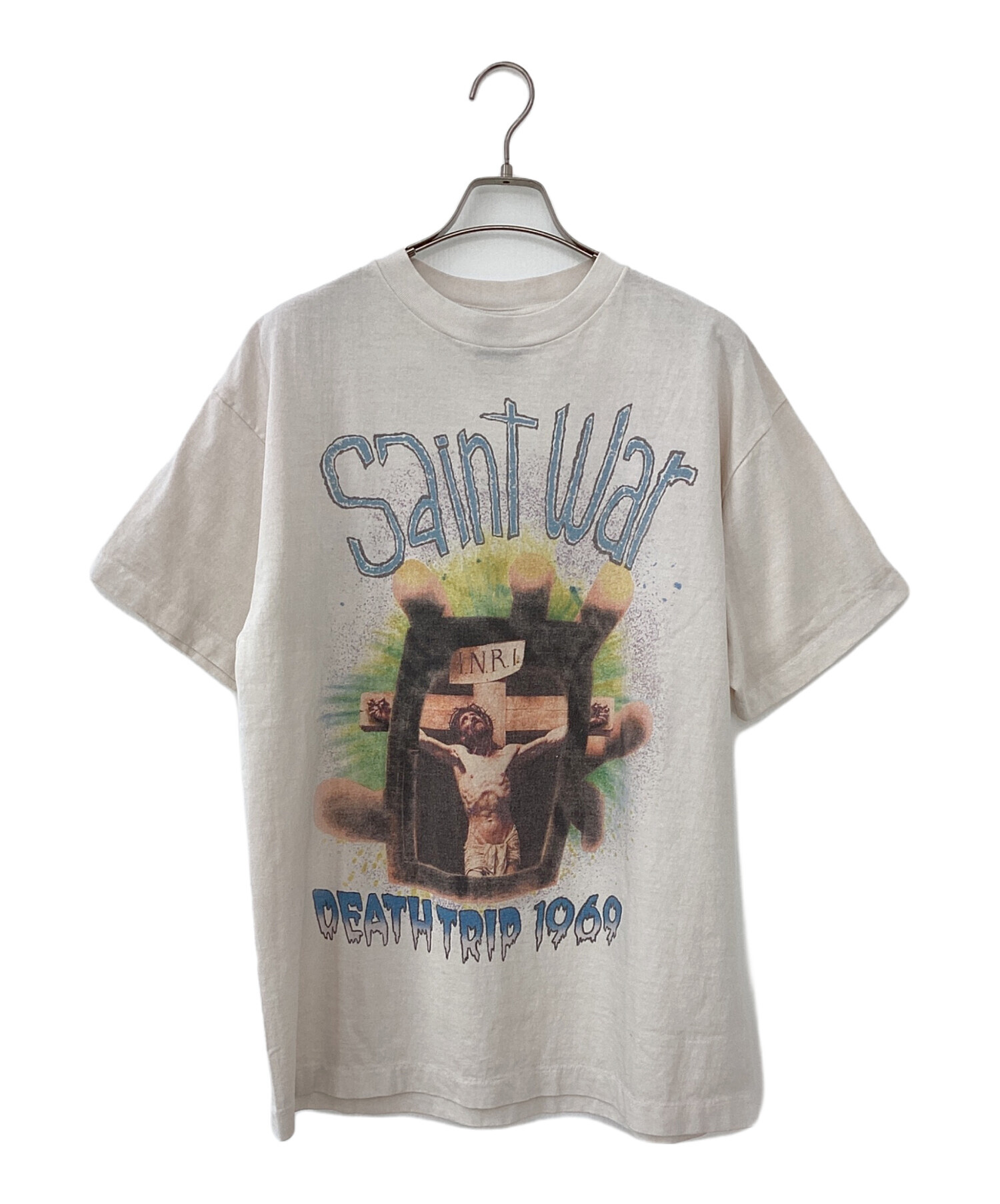 セントマイケルカットソー 中古・古着通販】SAINT MICHAEL (セントマイケル) 半袖カットソー