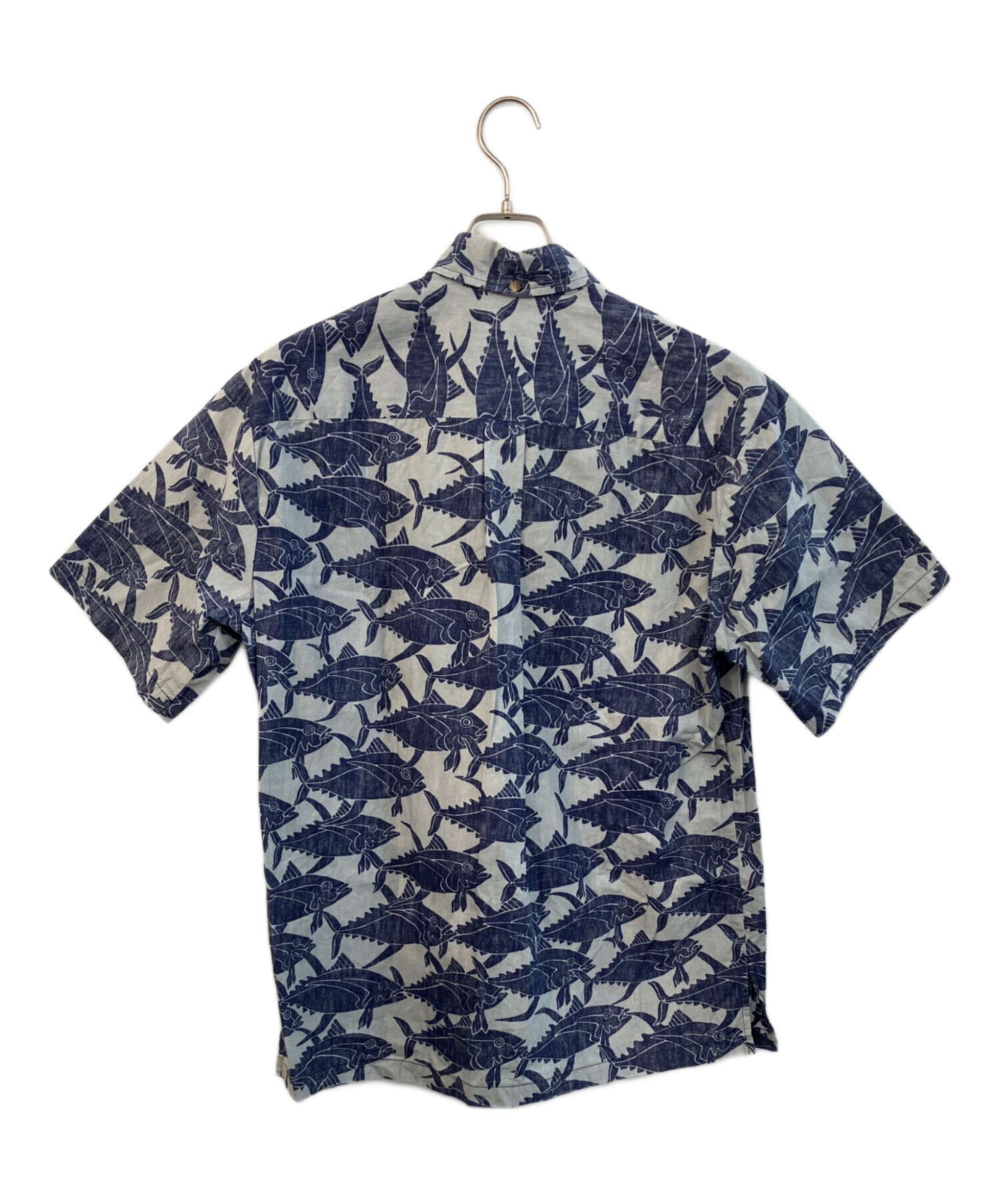 KAHARA様・専用 中古・古着通販】KAHALA (カハラ) プルオーバーシャツ ネイビー×ライト