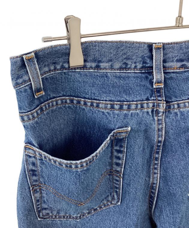 中古・古着通販】LEVI'S (リーバイス) リメイクデニムパンツ ブルー