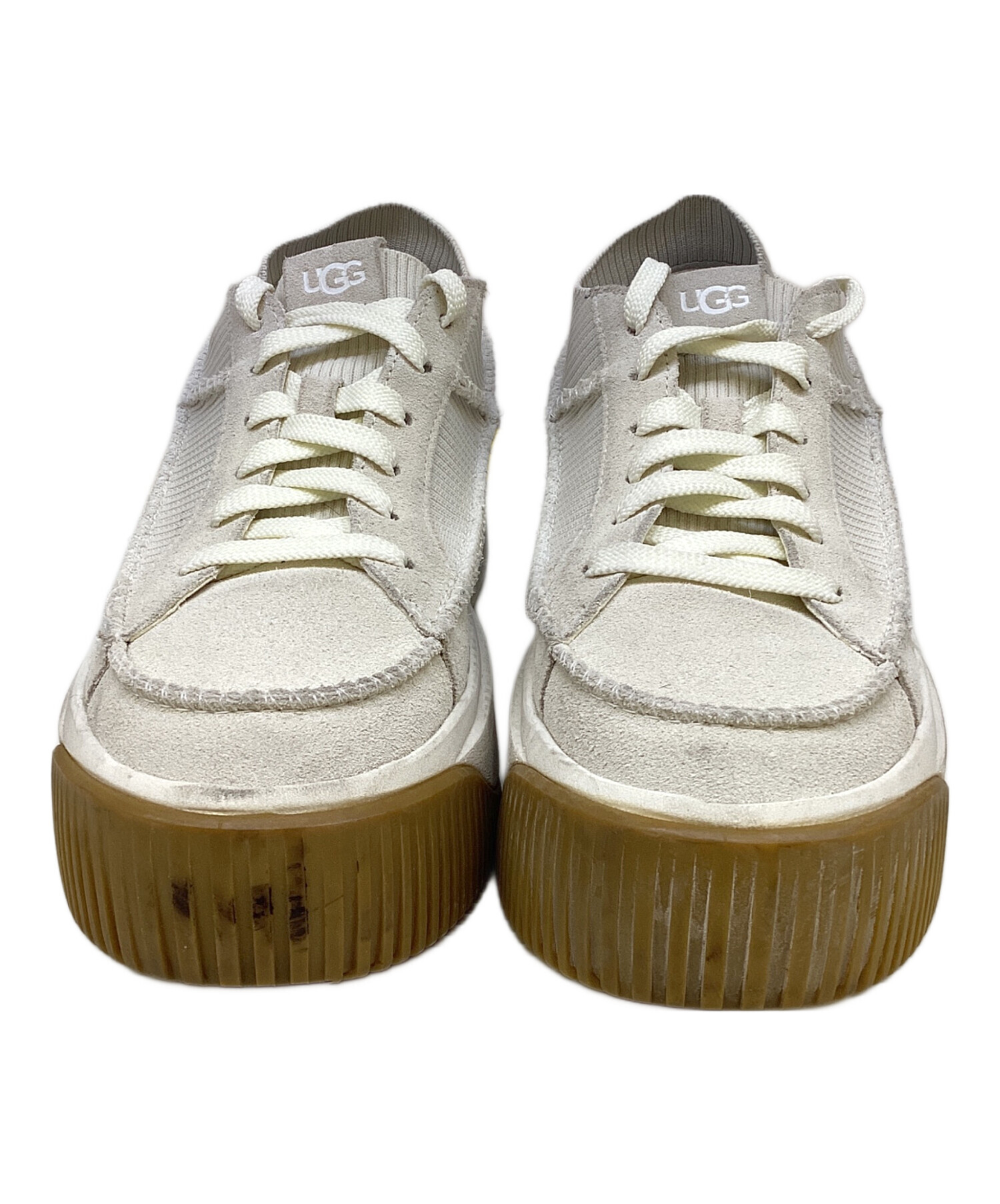 UGG スニーカー ホワイト 中古・古着通販】UGG (アグ) スニーカー ホワイト サイズ:23｜ブランド