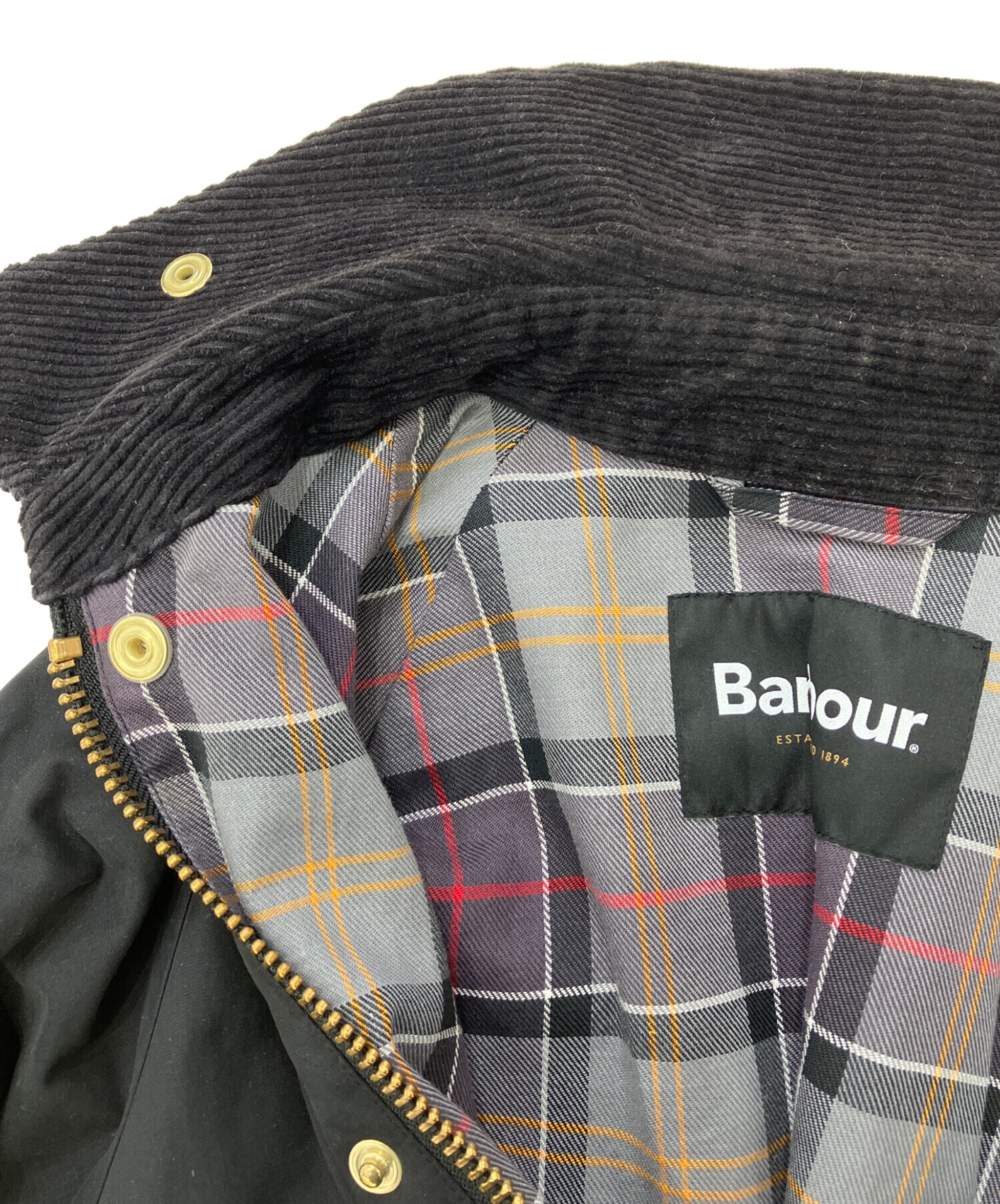 中古・古着通販】Barbour (バブアー) TRANSPORTジャケット ブラック