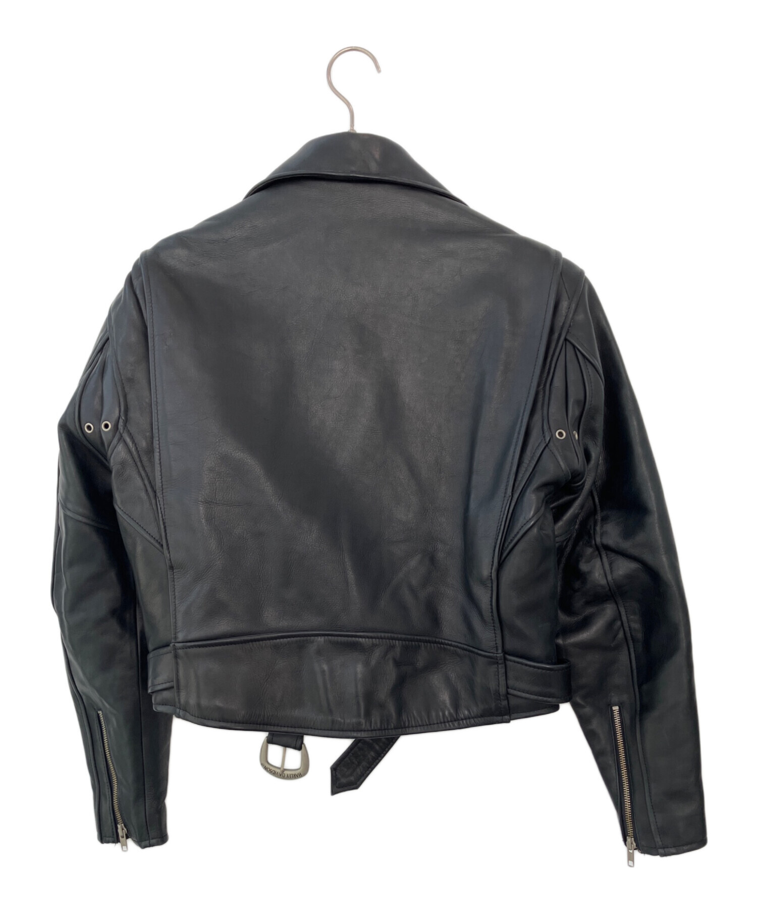 D*9様 HARLEY-DAVIDSON ダブル ライダースジャケット Sサイズ 中古・古着通販】HARLEY-DAVIDSON (ハーレーダビッドソン) ダブル