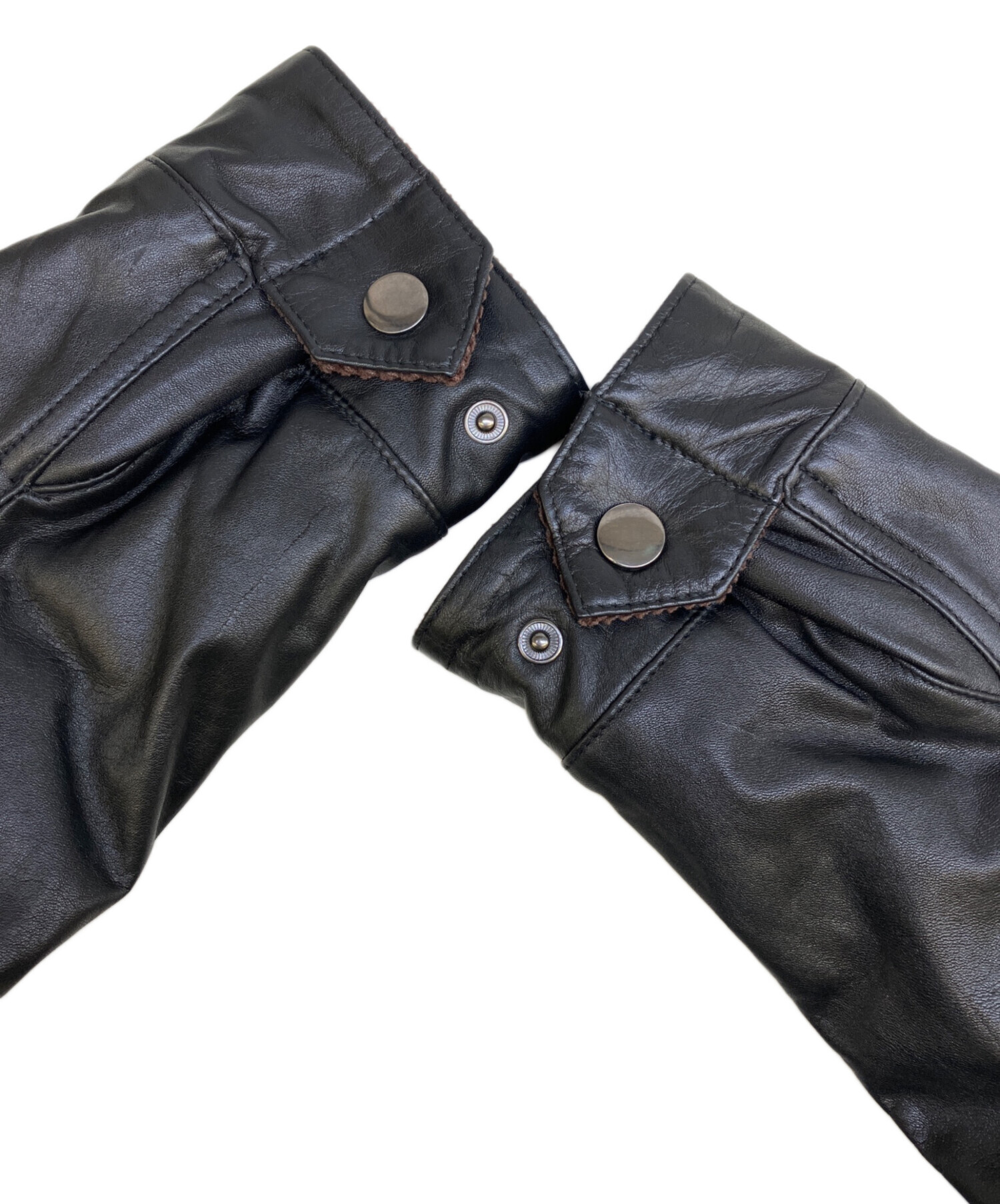 中古・古着通販】BELSTAFF (ベルスタッフ) レザージャケット ブラック