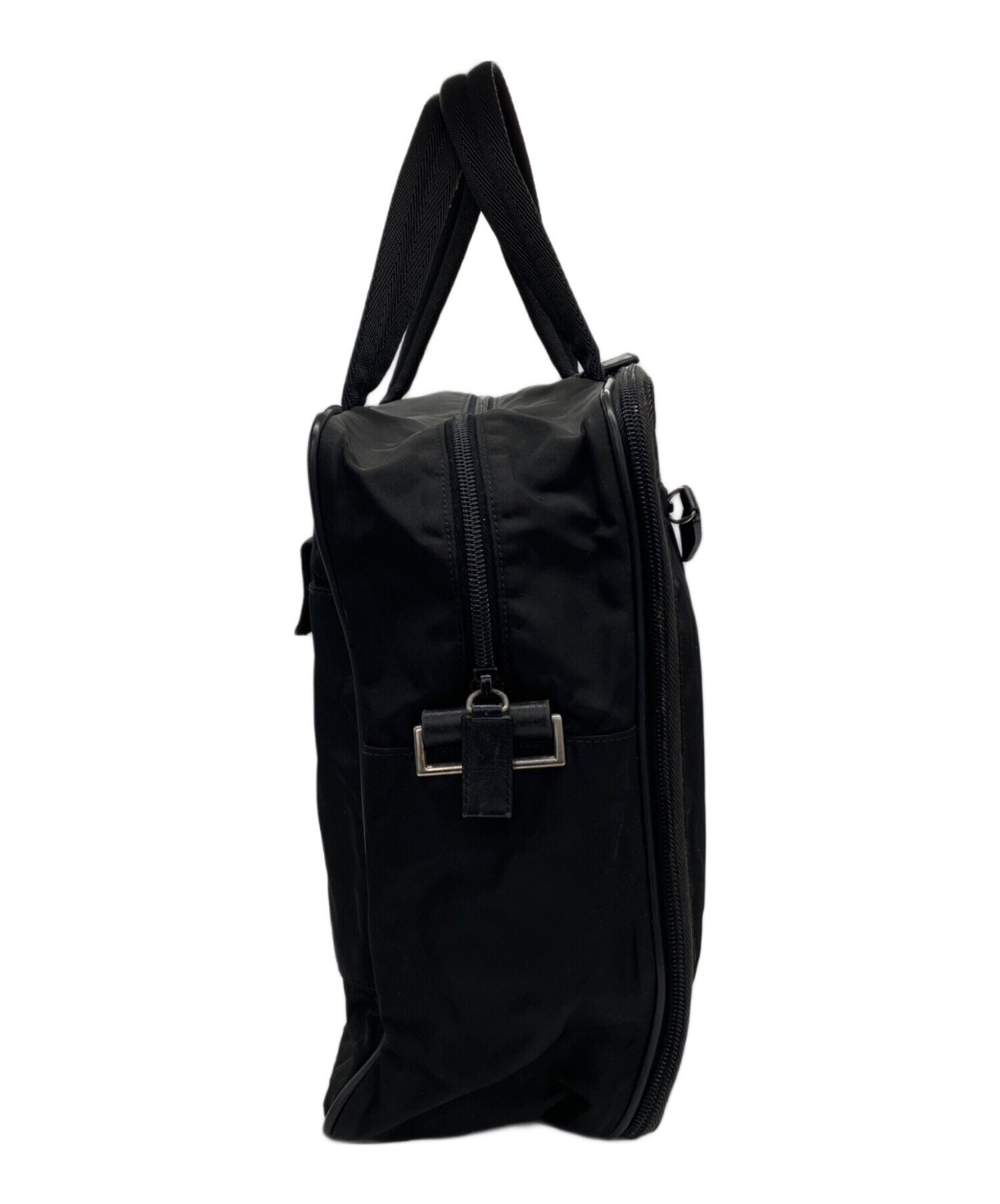 中古・古着通販】PRADA (プラダ) ビジネスバッグ ブラック｜ブランド