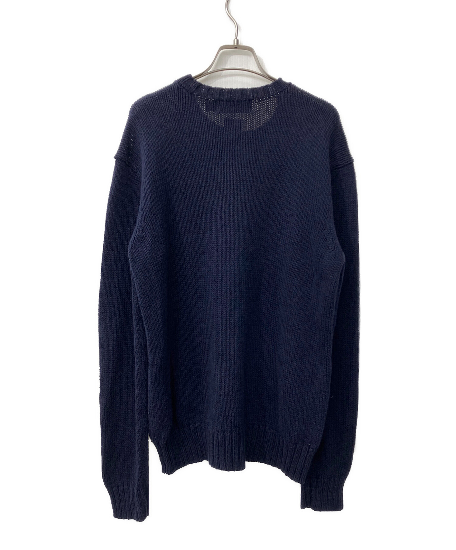 POLO RALPH LAUREN ポロベア ニット ネイビー M 中古・古着通販】POLO RALPH LAUREN (ポロ・ラルフローレン