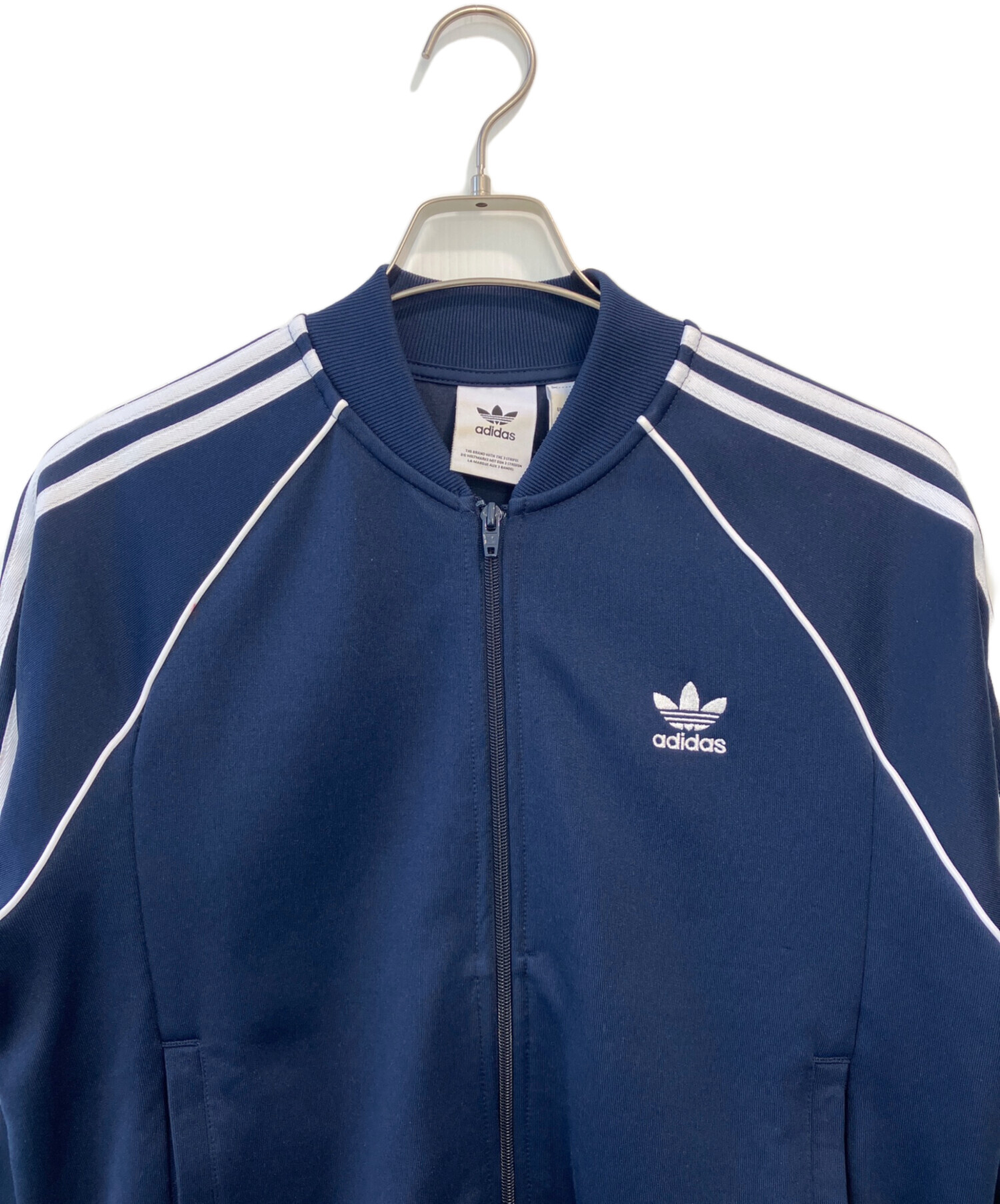 中古・古着通販】adidas (アディダス) トラックジャケット ネイビー