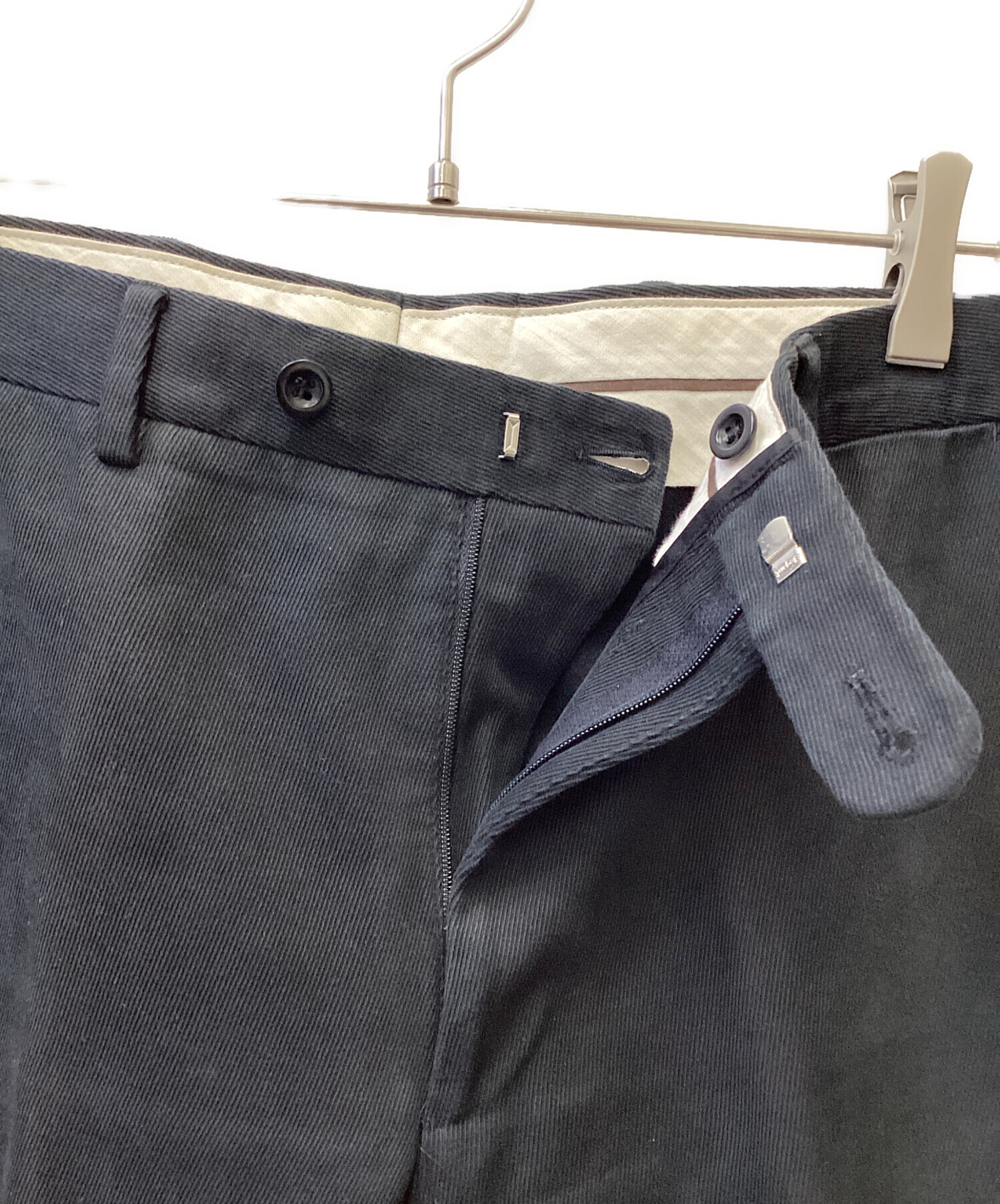 中古・古着通販】HERMES (エルメス) パンツ ブラック サイズ:52