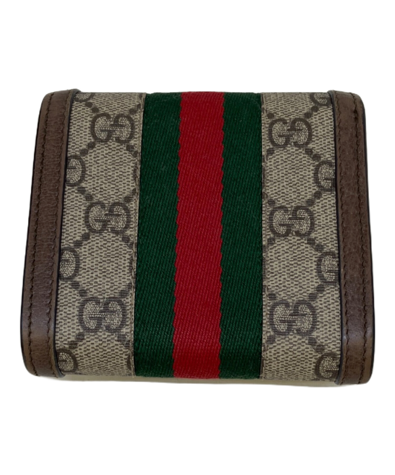 中古・古着通販】GUCCI (グッチ) 2つ折り財布 GG ブラウン｜ブランド