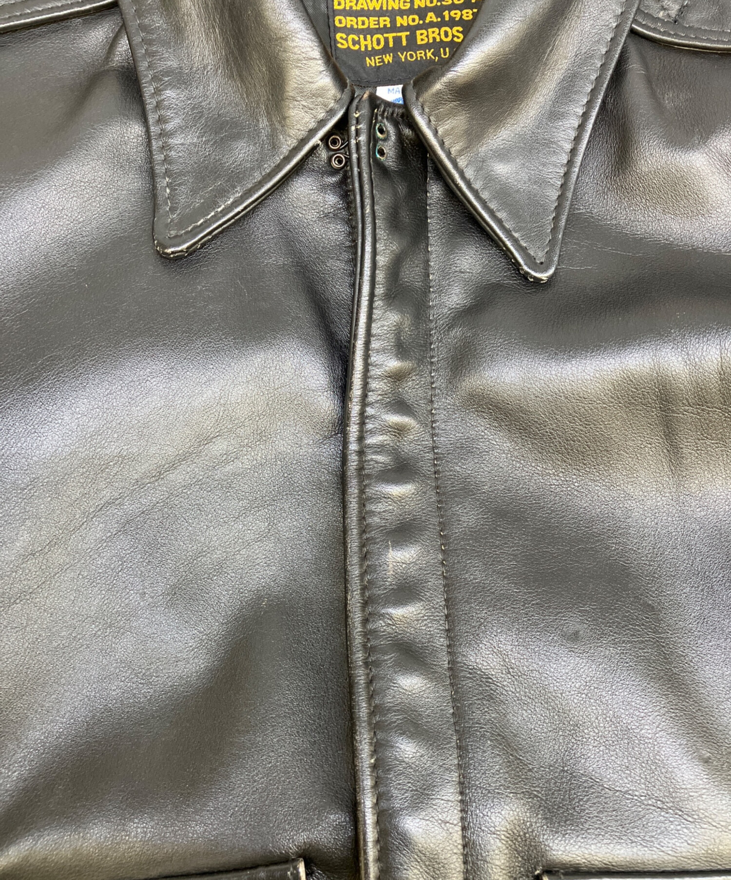 中古・古着通販】SCHOTT BROS. (ショットブロス) レザージャケット