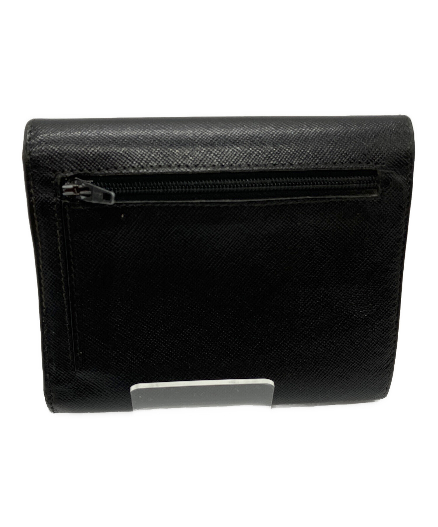 PRADA プラダ/ビジュー/二つ折り財布/カード・札入れ/ブラック/2M0513/ABランク/18【中古】 中古・古着通販】PRADA (プラダ) 2つ折り財布 ブラック｜ブランド