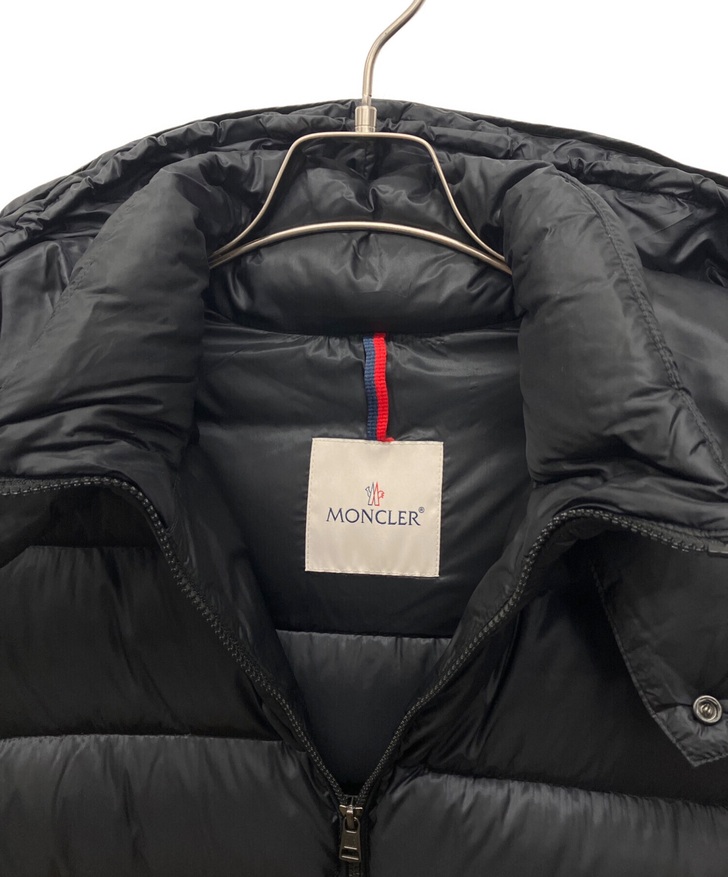 中古・古着通販】MONCLER (モンクレール) ダウンジャケット ブラック