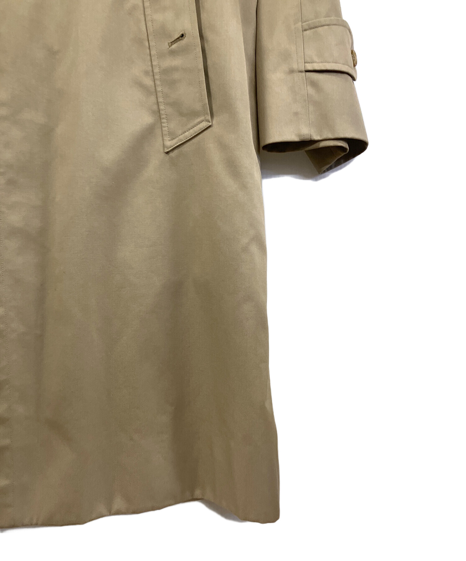 中古・古着通販】BURBERRY (バーバリー) ステンカラーコート ベージュ