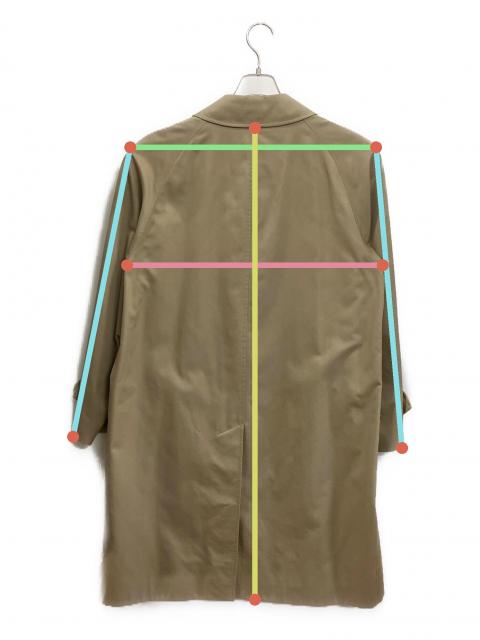 中古・古着通販】BURBERRY (バーバリー) ステンカラーコート ベージュ
