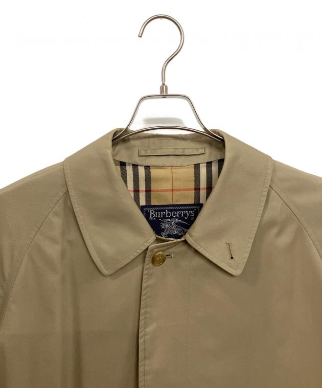 中古・古着通販】BURBERRY (バーバリー) ステンカラーコート ベージュ