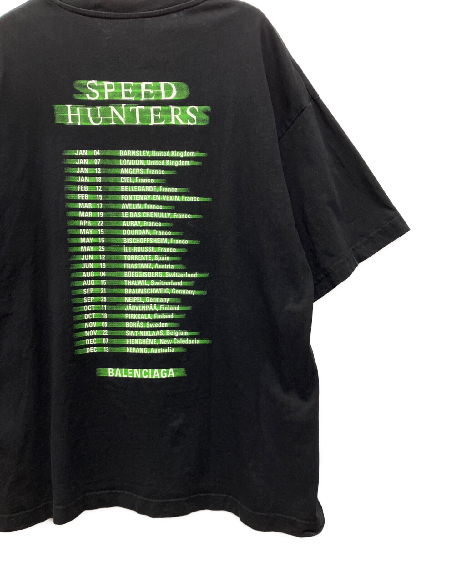 中古・古着通販】BALENCIAGA (バレンシアガ) Tシャツ ブラック サイズ