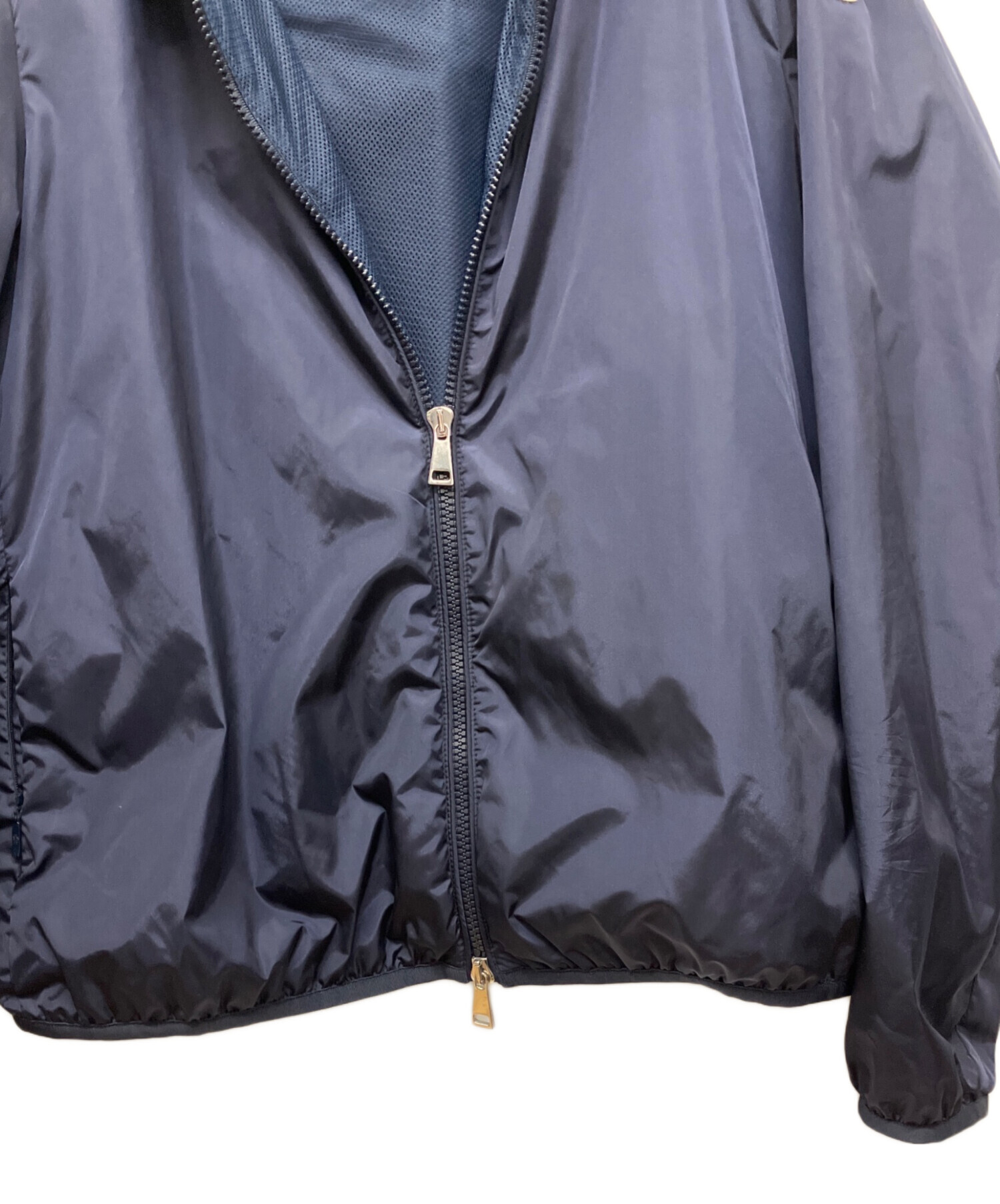 中古・古着通販】MONCLER (モンクレール) ナイロンジャケット ネイビー