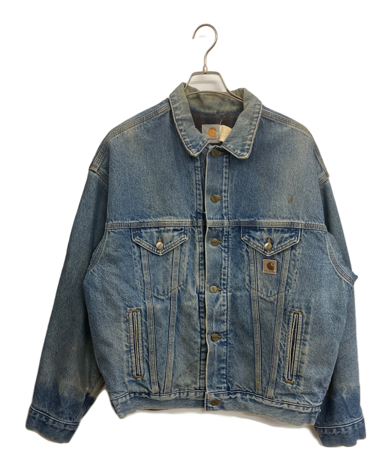 中古・古着通販】CarHartt (カーハート) デニムジャケット インディゴ