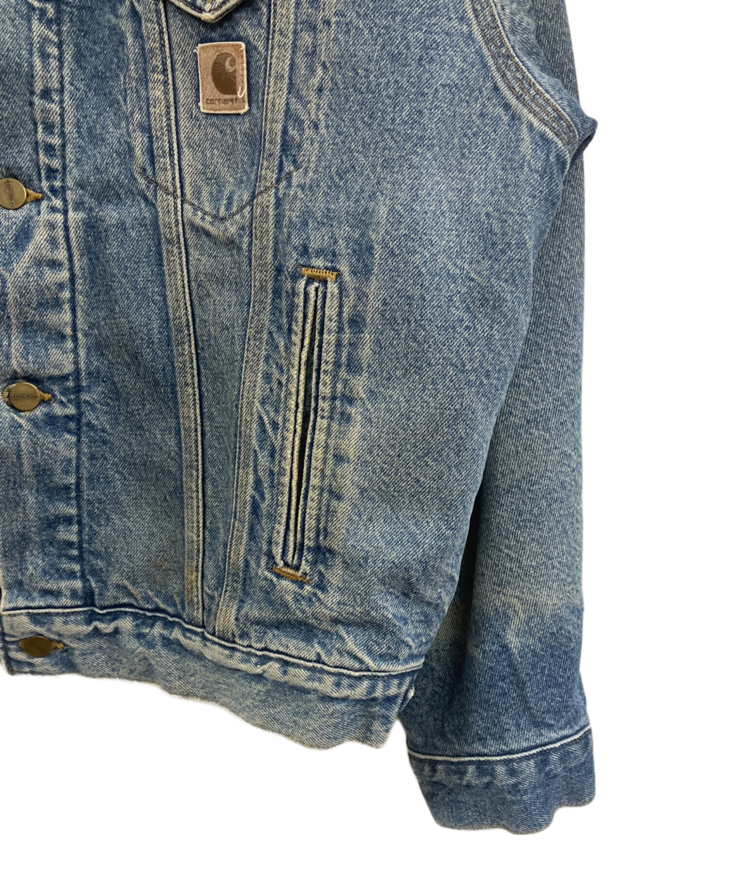 中古・古着通販】CarHartt (カーハート) デニムジャケット インディゴ