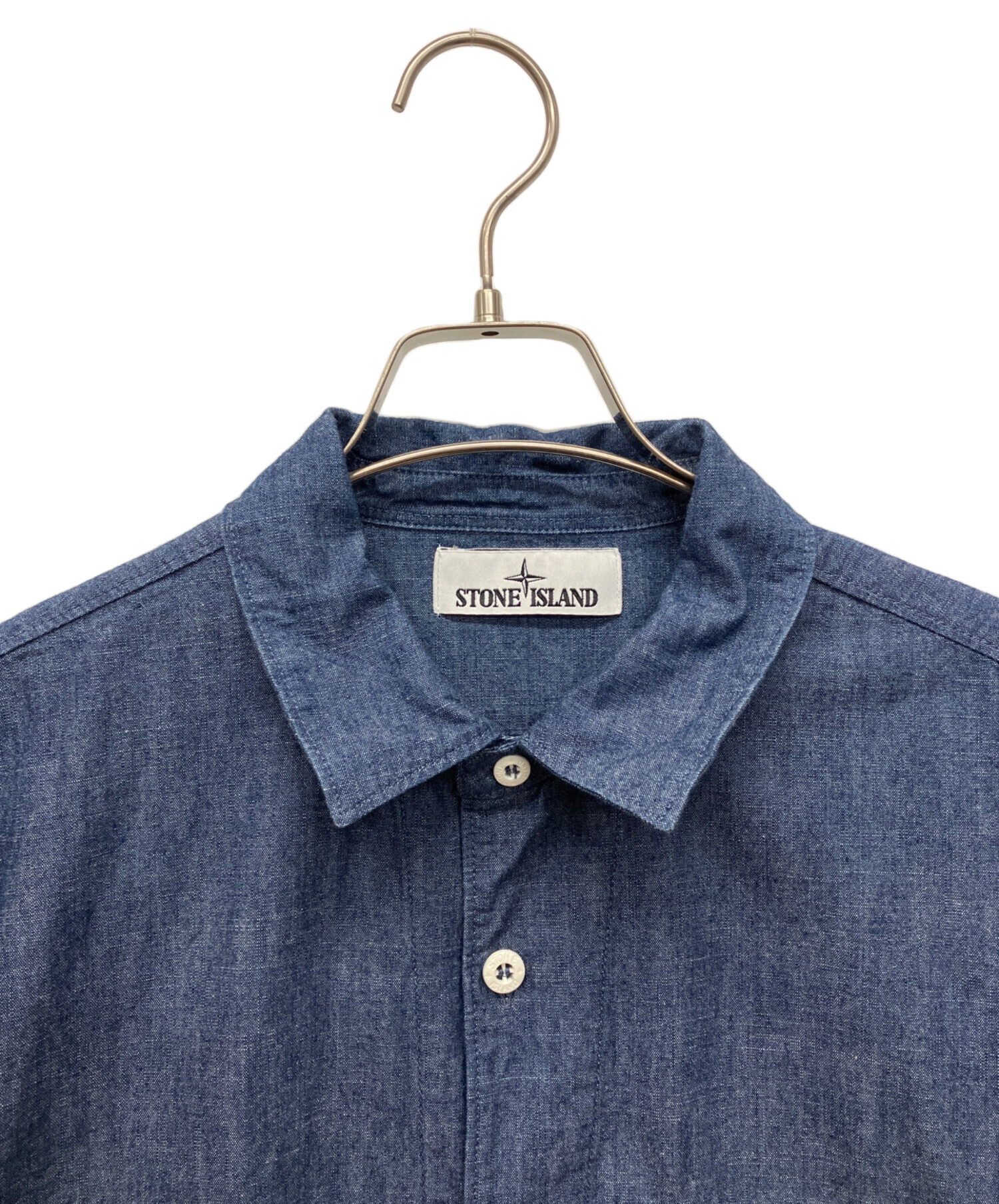 STONE  長袖シャツ　レア 中古・古着通販】STONE ISLAND (ストーンアイランド) 長袖シャツ
