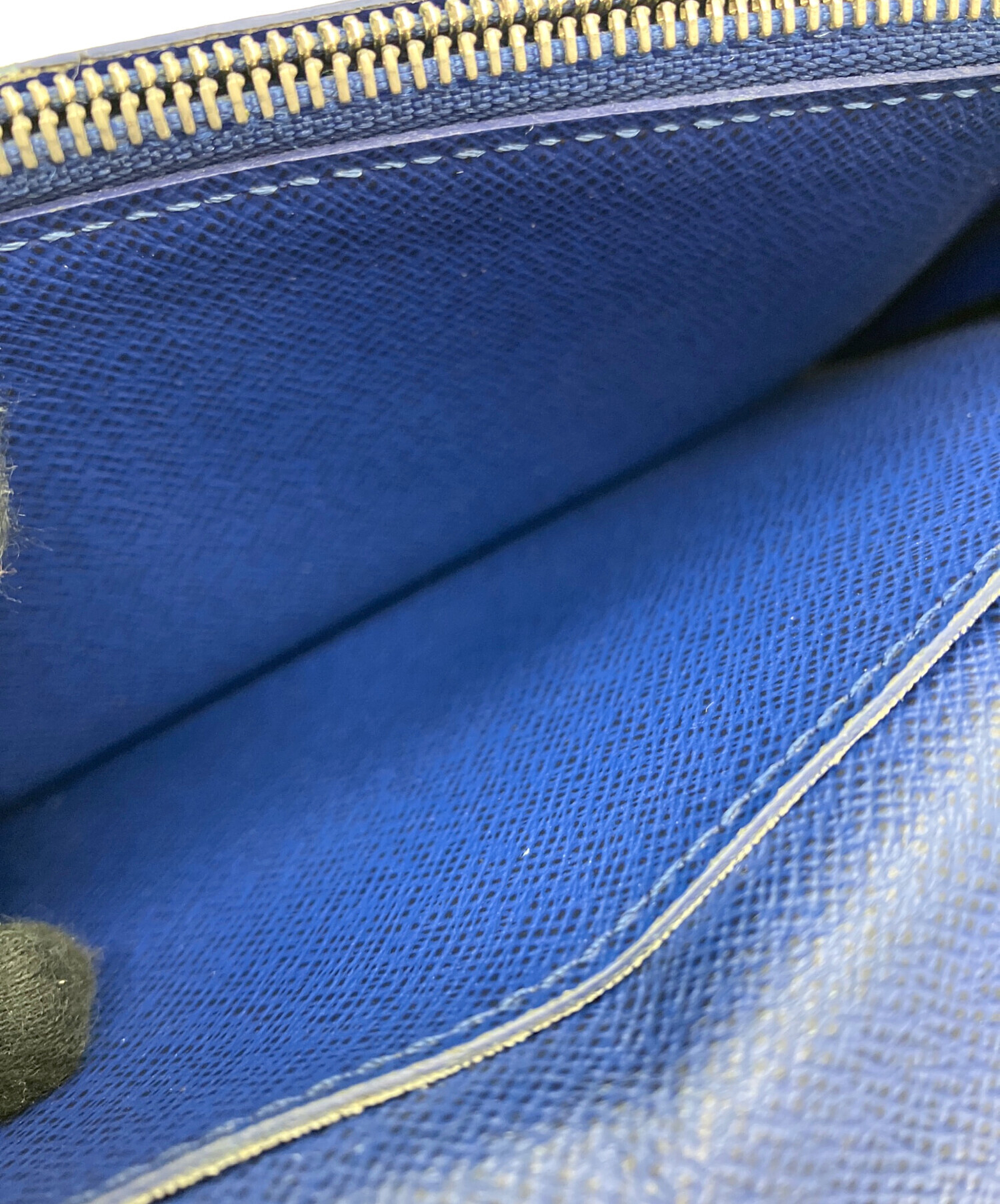 中古・古着通販】LOUIS VUITTON (ルイ ヴィトン) 長財布 ブルー