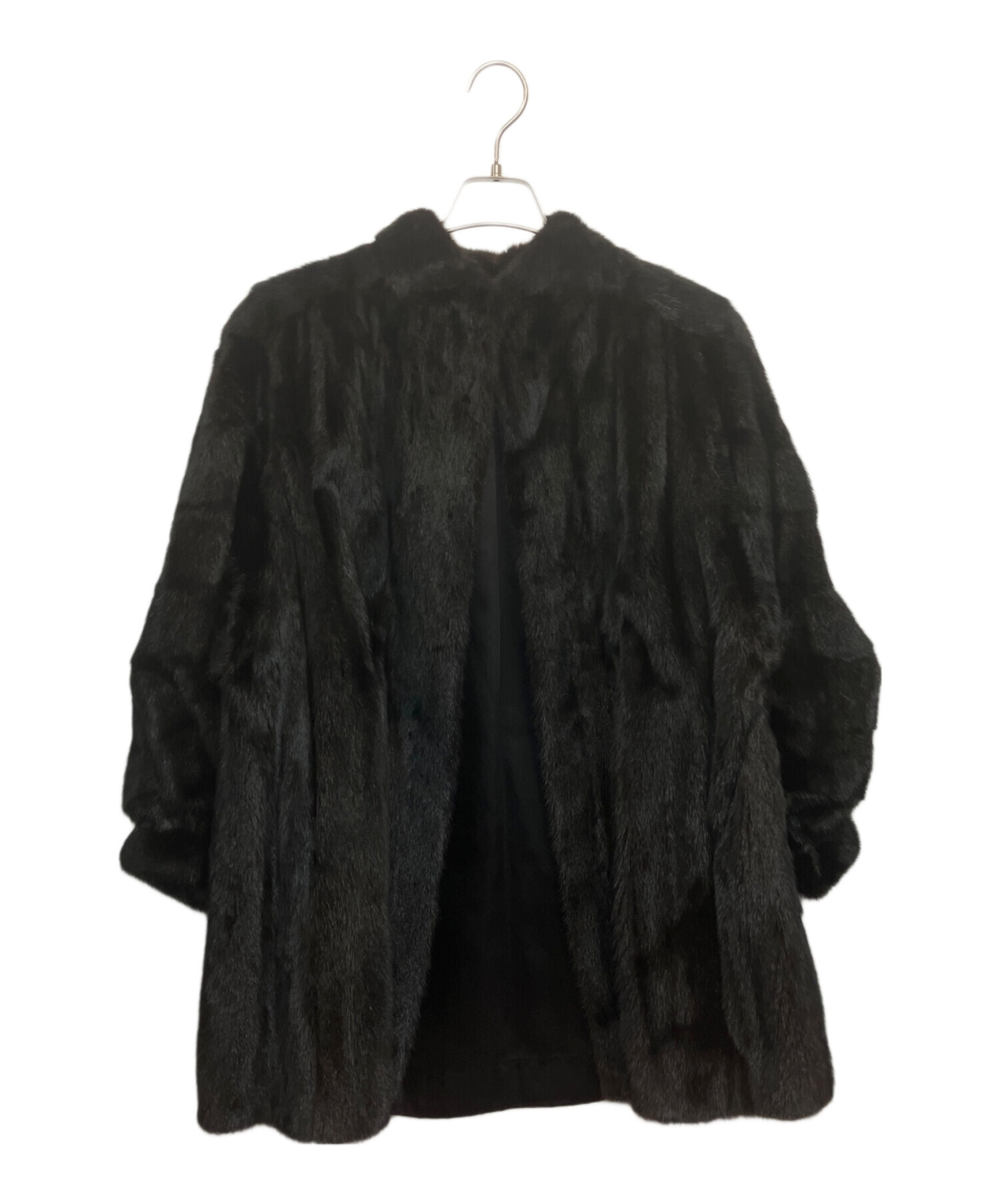 中古・古着通販】SAGA MINK (サガミンク) コート ブラウン サイズ:F