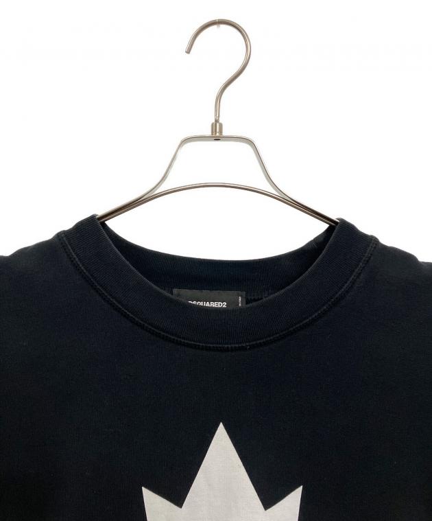 中古・古着通販】DSQUARED2 (ディースクエアード) スウェット ブラック