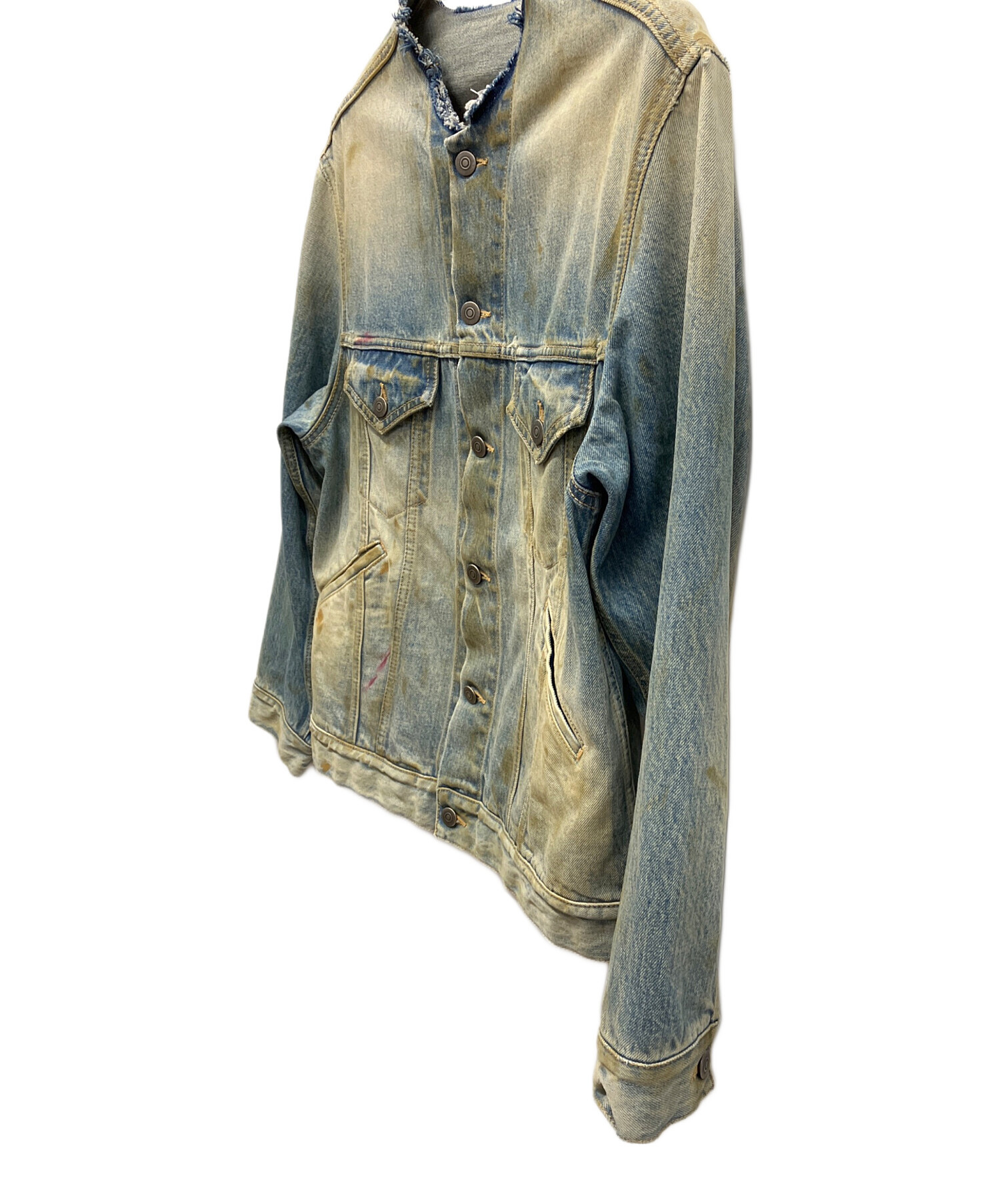 Maison Margiela メゾンマルジェラヴィンテージ加工 ジャケット 中古・古着通販】Maison Margiela (メゾンマルジェラ) ヴィンテージ