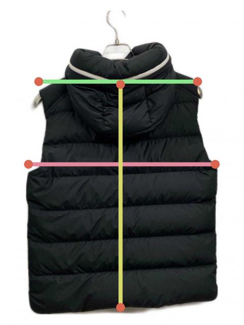 中古・古着通販】MONCLER (モンクレール) ダウンベスト ネイビー