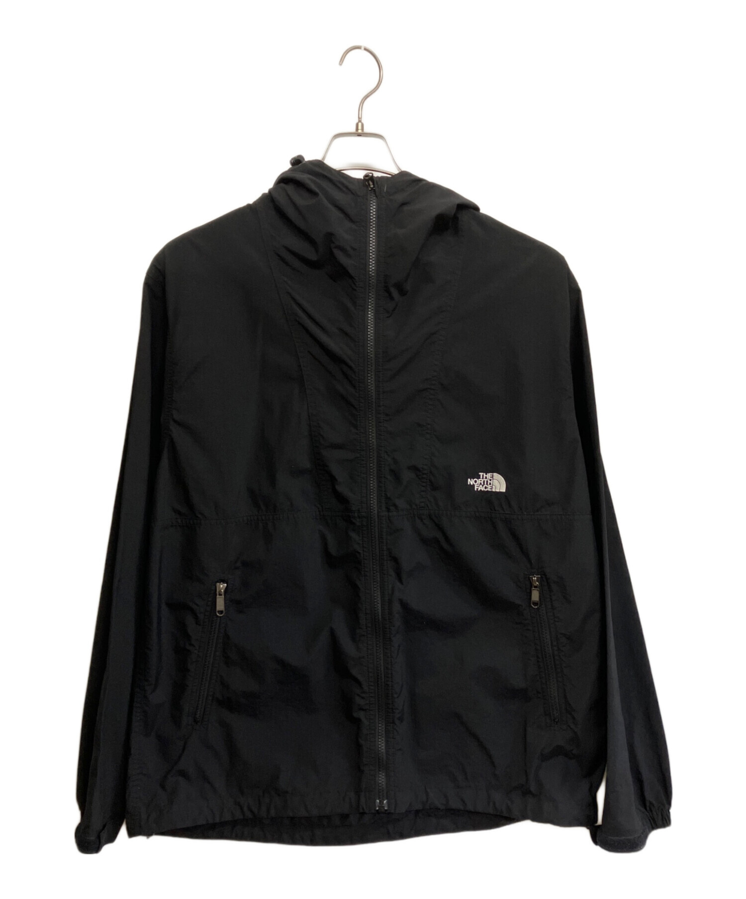 ノースフェイス ナイロンジャケット 黒 メンズXXLオーバーサイズUS規格 古着 中古・古着通販】THE NORTH FACE (ザ ノース フェイス) コンパクト