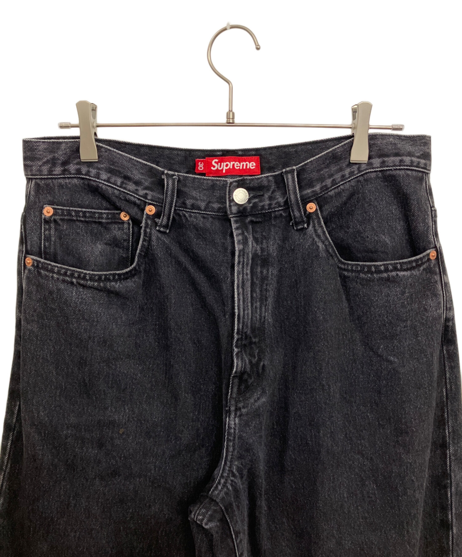 H*O様 supreme ジーンズ 古着 中古・古着通販】Supreme (シュプリーム) デニムパンツ ブラック