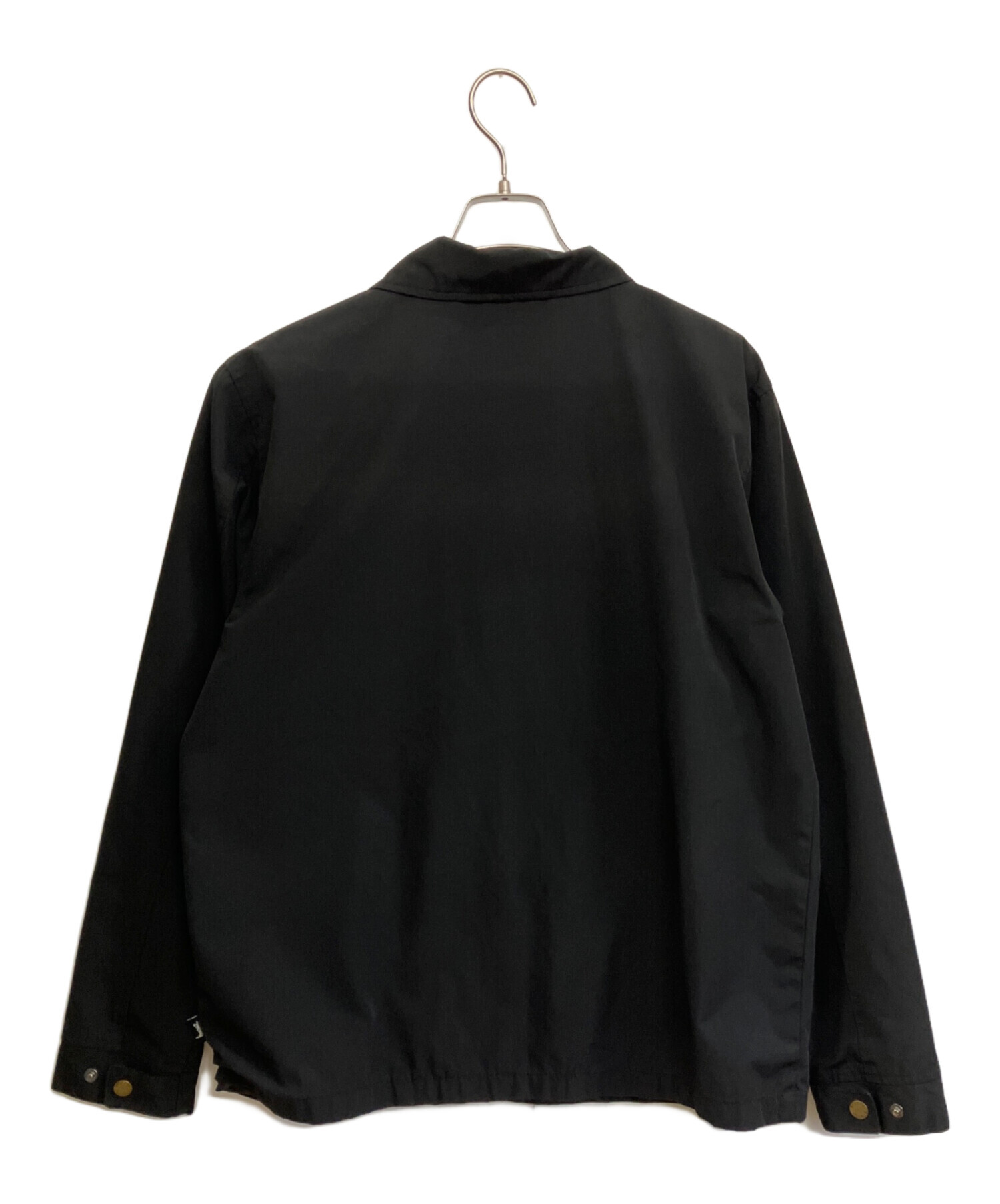 中古・古着通販】stussy (ステューシー) コーチジャケット ブラック