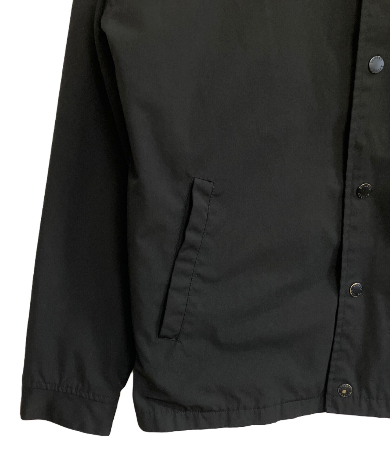 中古・古着通販】stussy (ステューシー) コーチジャケット ブラック