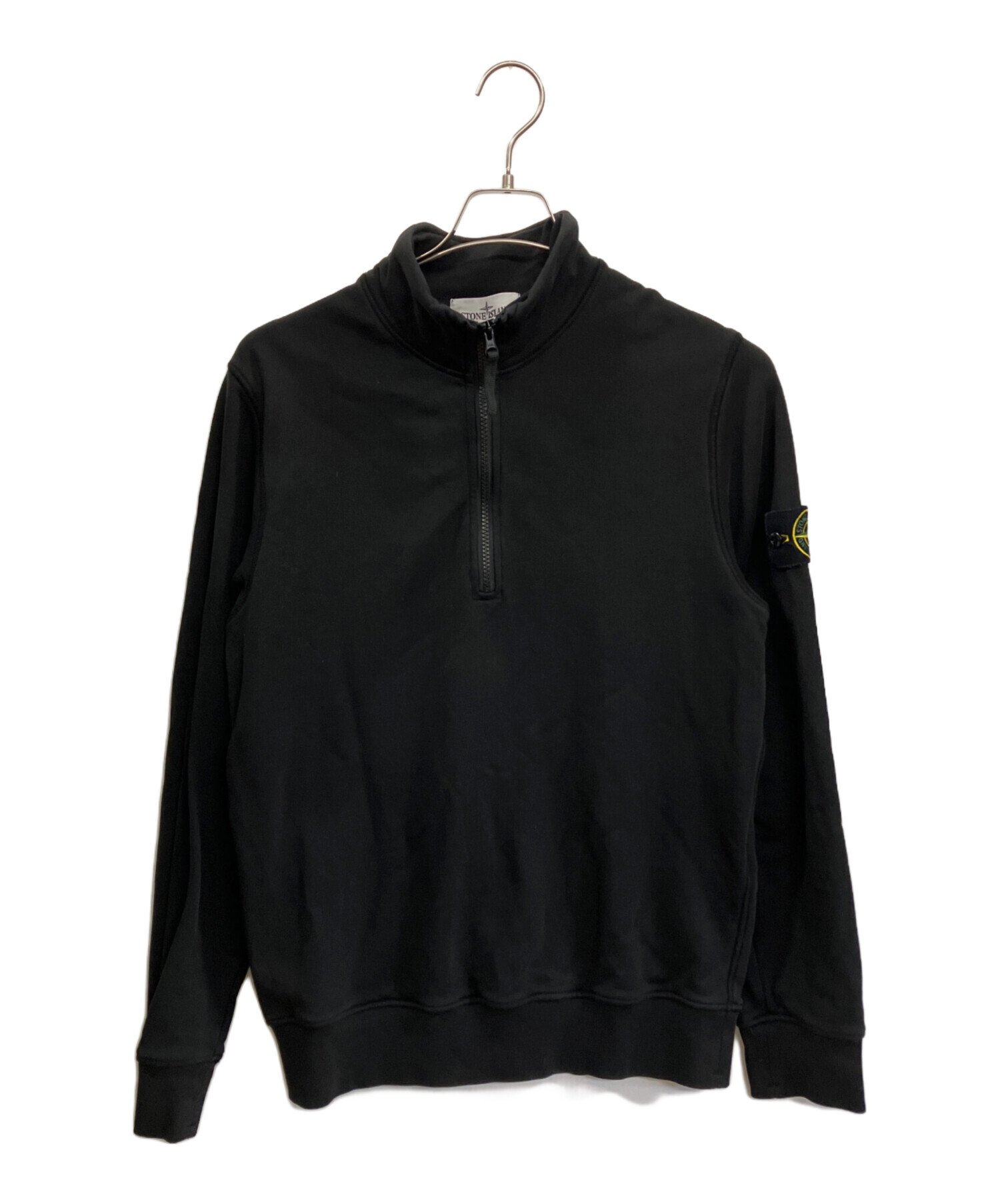 【値下げ】Stone  ハーフジップ トレーナー 中古・古着通販】STONE ISLAND (ストーンアイランド) ハーフジップ