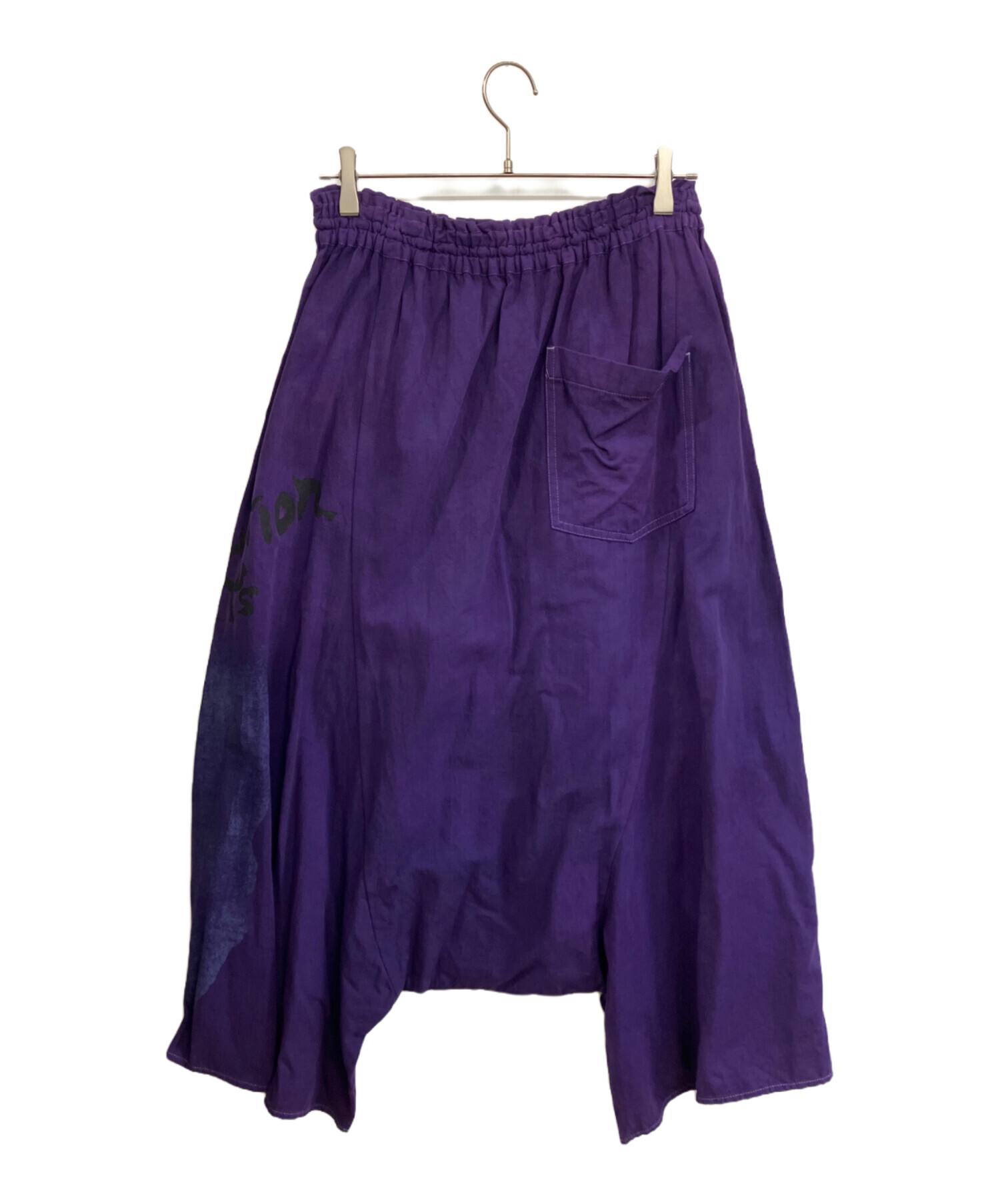 美品　ヨウジヤマモト　サイト　SYTE サルエルパンツ　パープル　Lサイズ 中古・古着通販】Y's (ワイズ) サルエルパンツ パープル サイズ:1