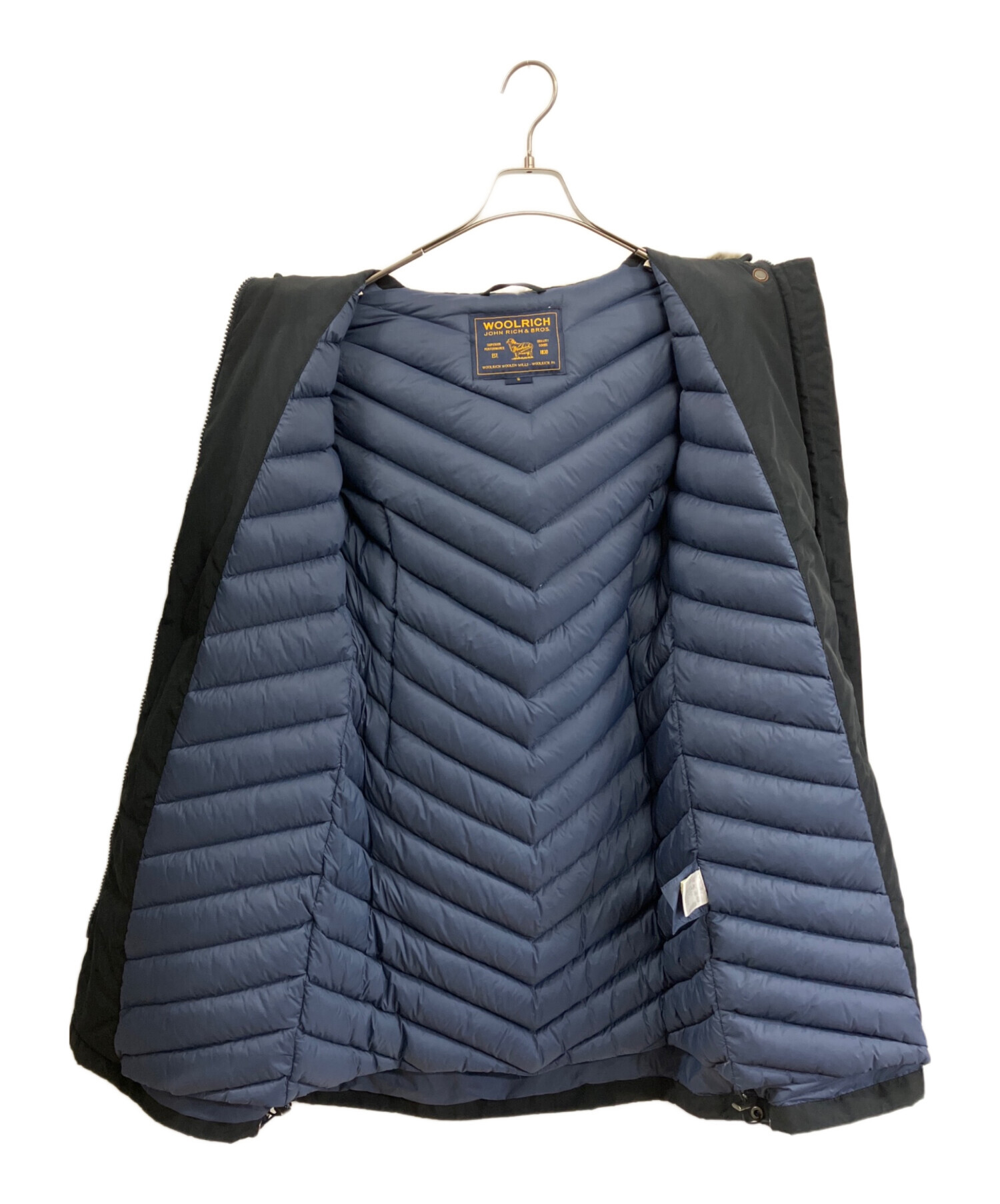 中古・古着通販】WOOLRICH (ウールリッチ) ダウンコート ネイビー