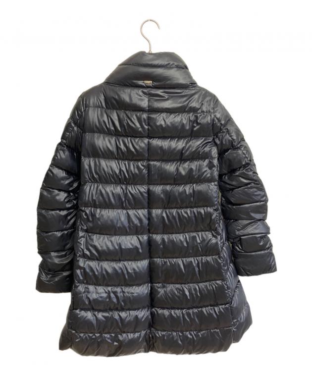 中古・古着通販】HERNO (ヘルノ) ダウンコート ブラック サイズ:40 