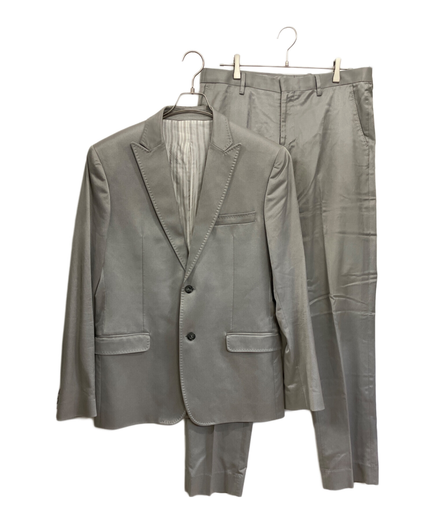 Dolce & Gabbana グレー スリムフィットスーツ 中古・古着通販】DOLCE & GABBANA (ドルチェ＆ガッバーナ