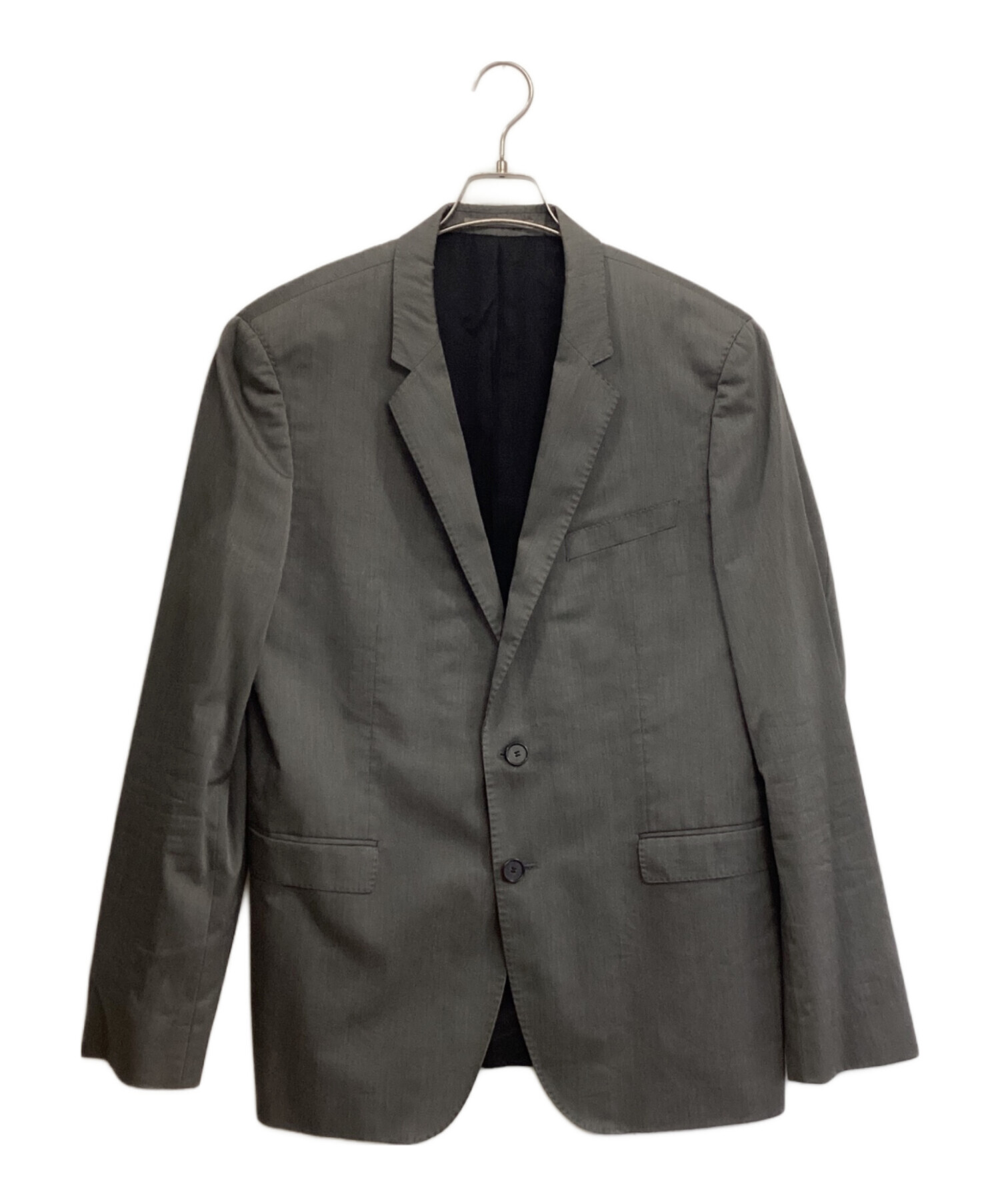 BOSS セットアップ・スーツ　チャコールグレー　サイズ50 2B 総裏　美品 中古・古着通販】HUGO BOSS (ヒューゴ ボス) セットアップスーツ