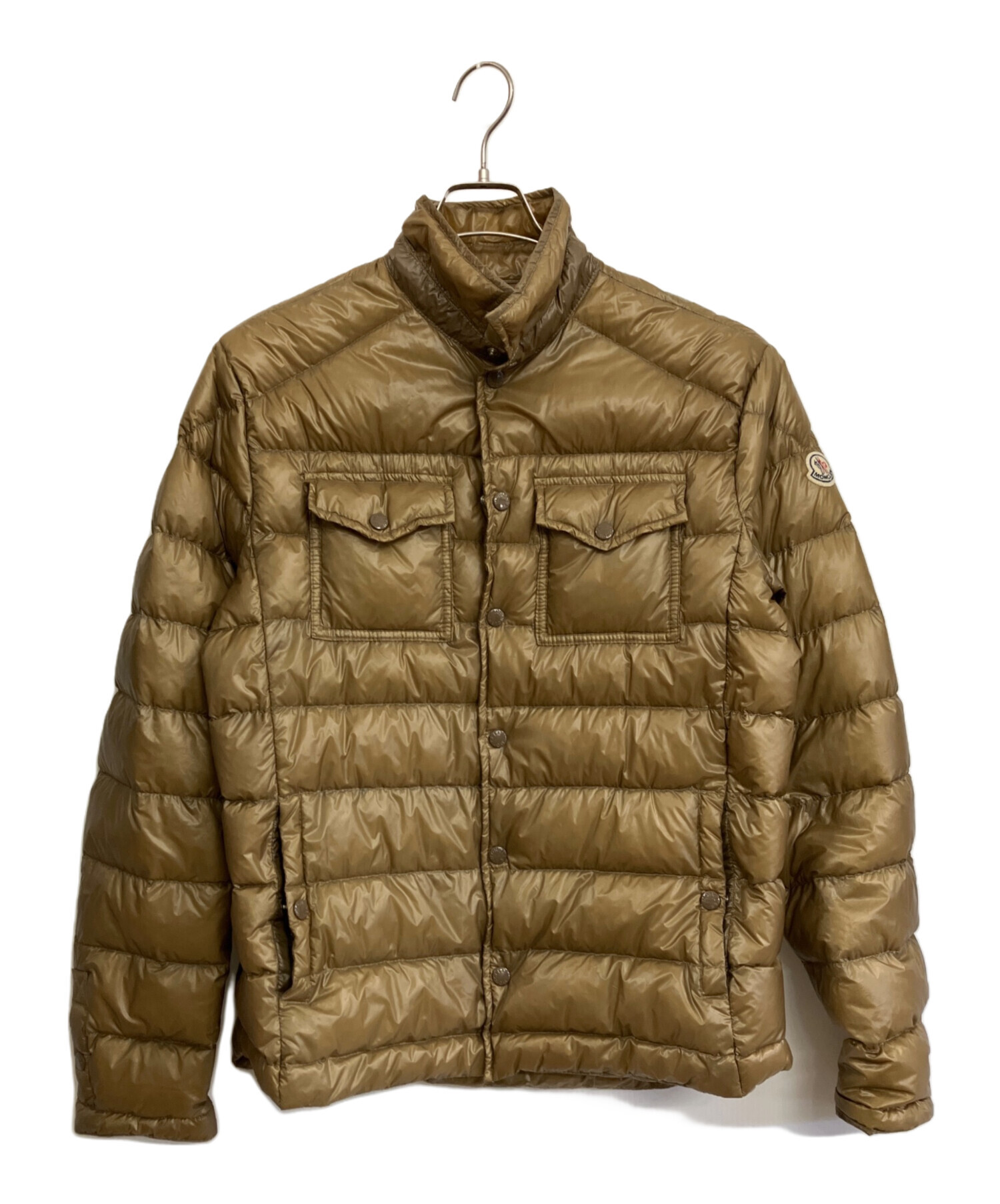 中古・古着通販】MONCLER (モンクレール) ダウンジャケット ブラウン