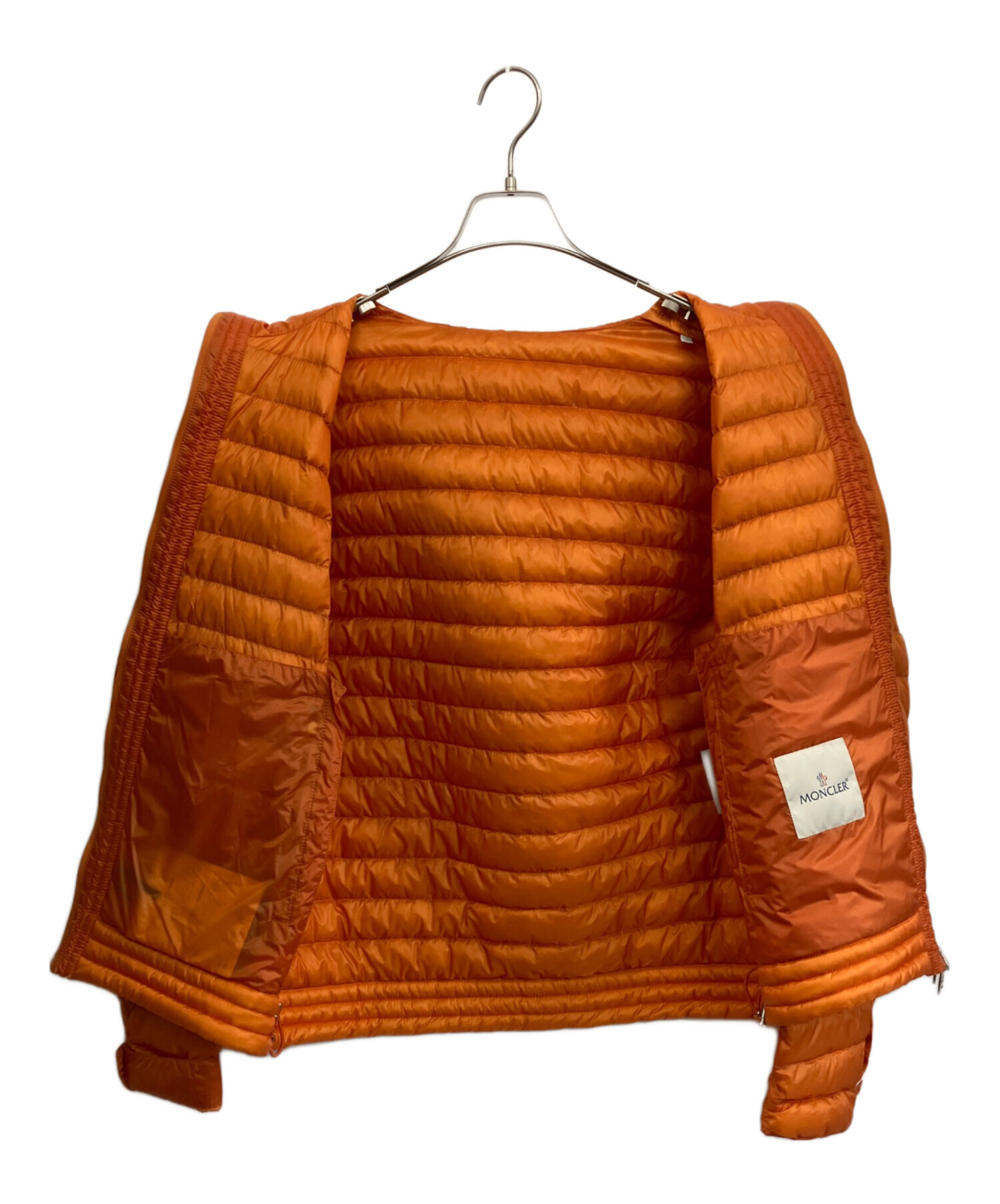 中古・古着通販】MONCLER (モンクレール) ダウンジャケット オレンジ