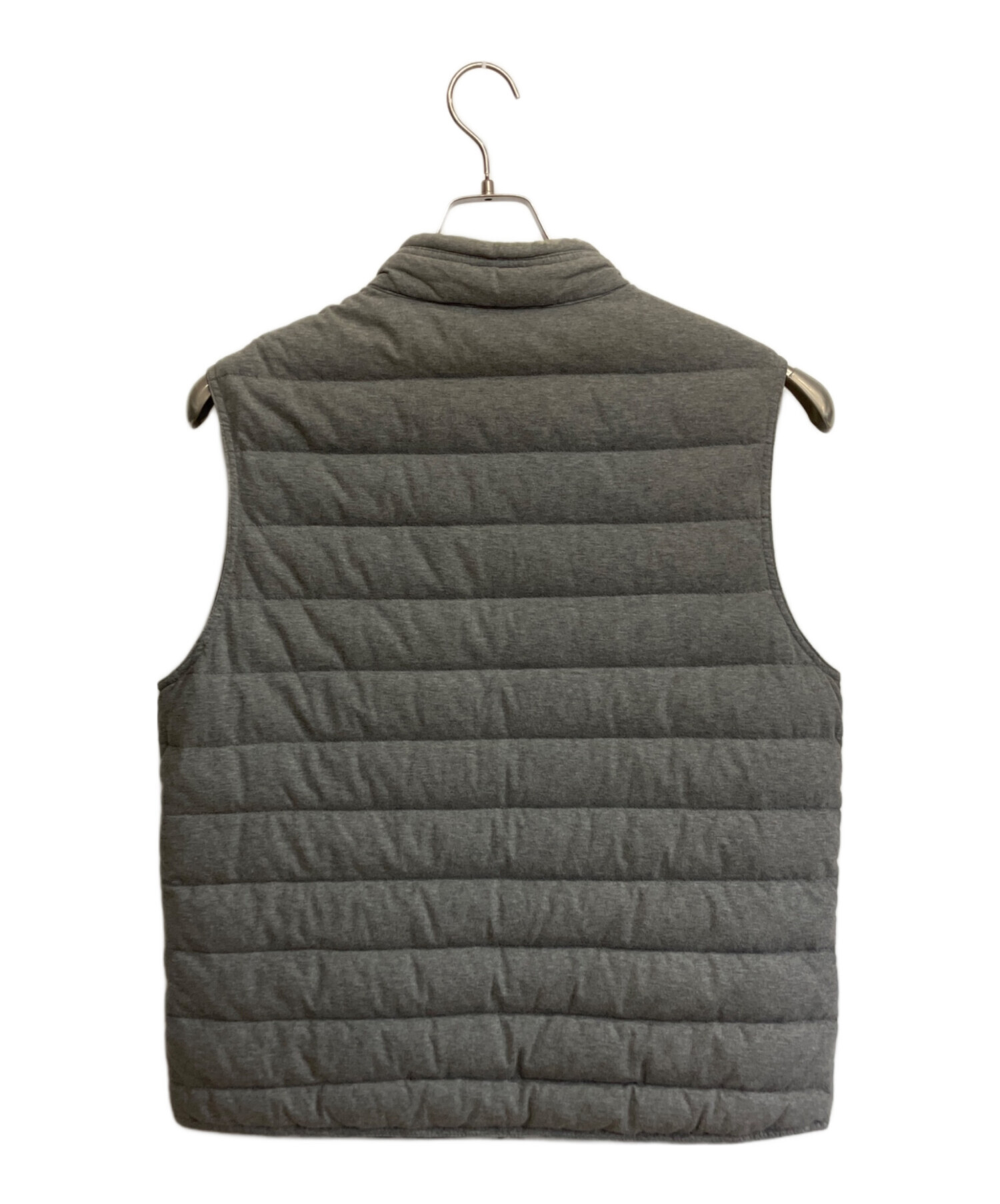 中古・古着通販】MONCLER (モンクレール) ダウンベスト グレー サイズ