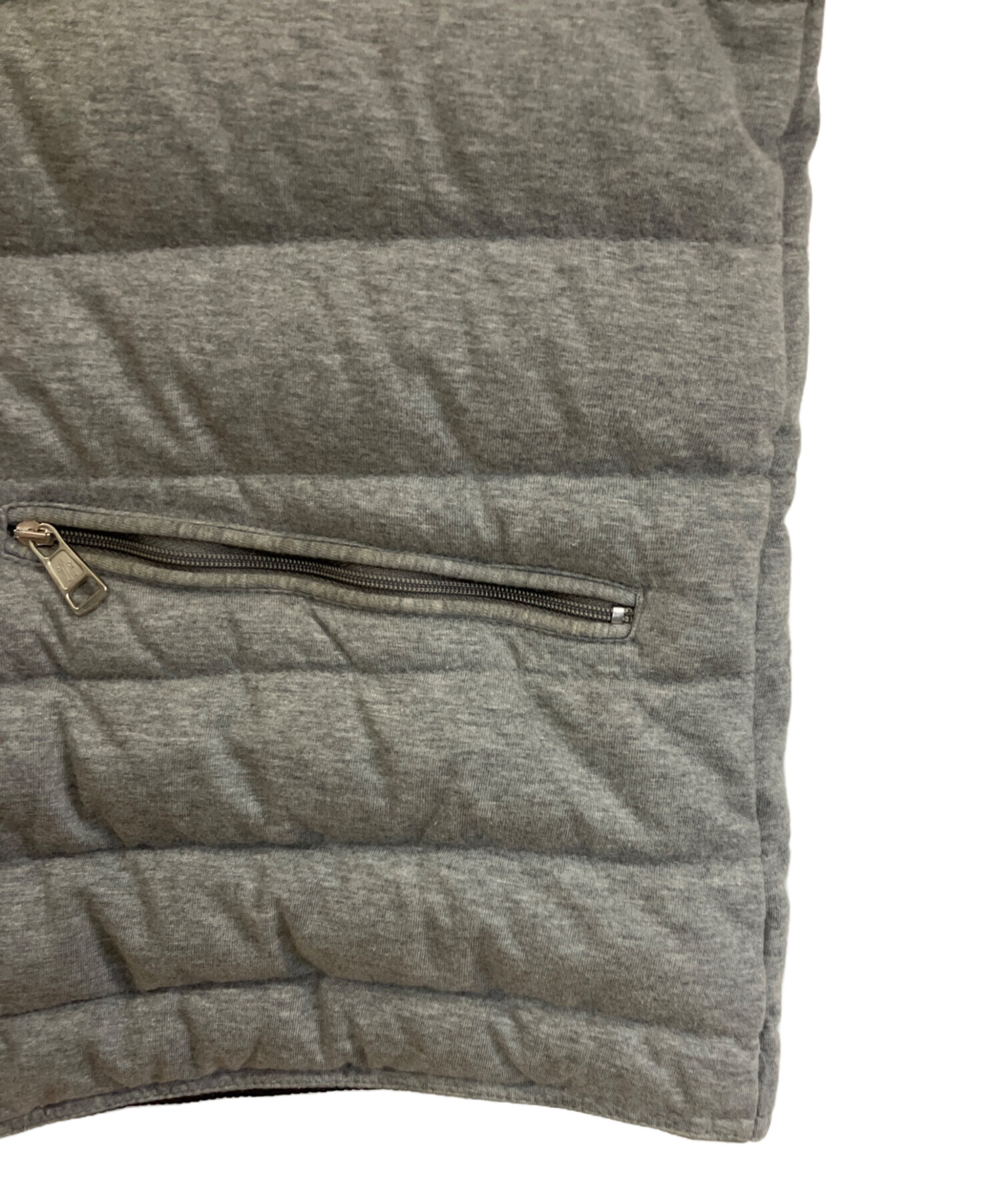 MONCLER モンクレール 10Y グレーダウンベスト 中古・古着通販】MONCLER (モンクレール) ダウンベスト グレー サイズ