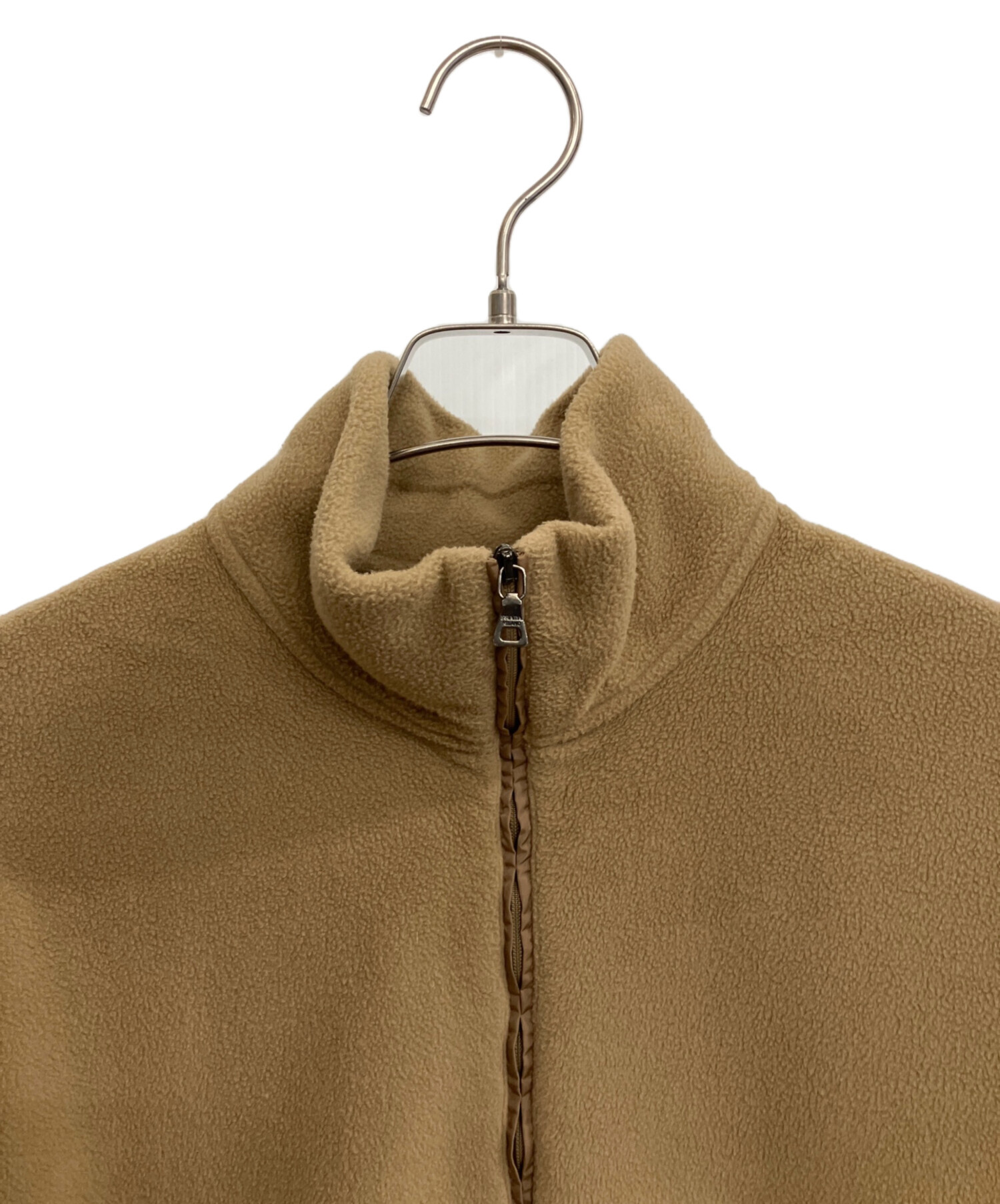 中古・古着通販】PRADA (プラダ) フリースジャケット ブラウン サイズ 