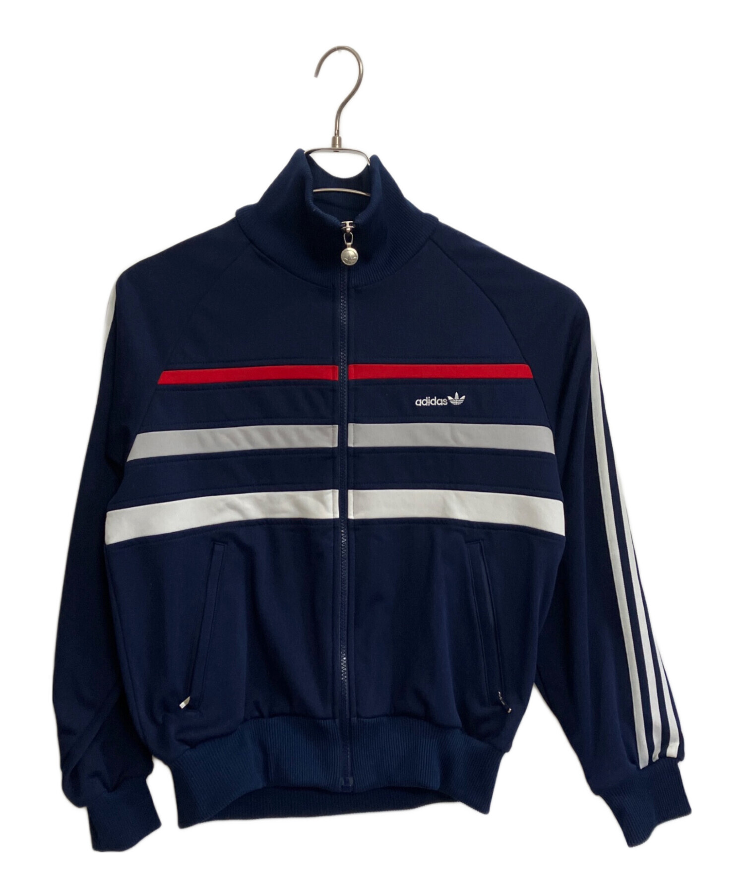 中古・古着通販】adidas (アディダス) トラックジャケット ネイビー