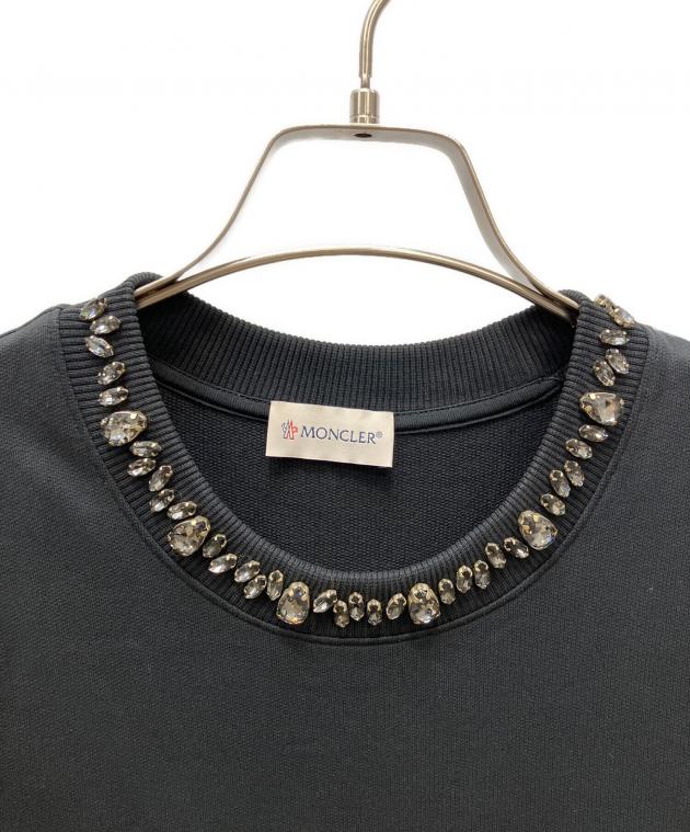 中古・古着通販】MONCLER (モンクレール) 半袖ワンピース ネイビー
