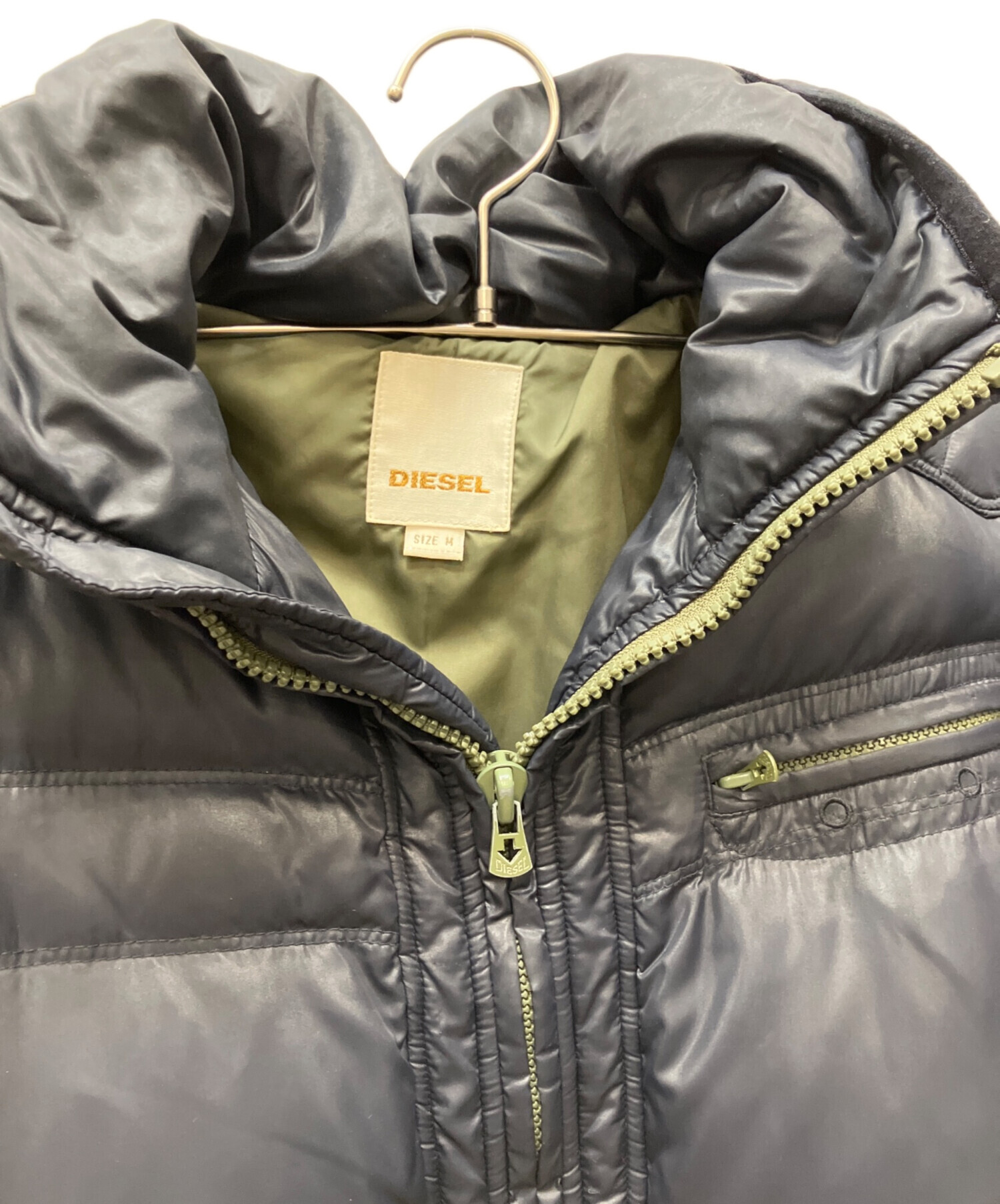 中古・古着通販】DIESEL (ディーゼル) ダウンジャケット ネイビー