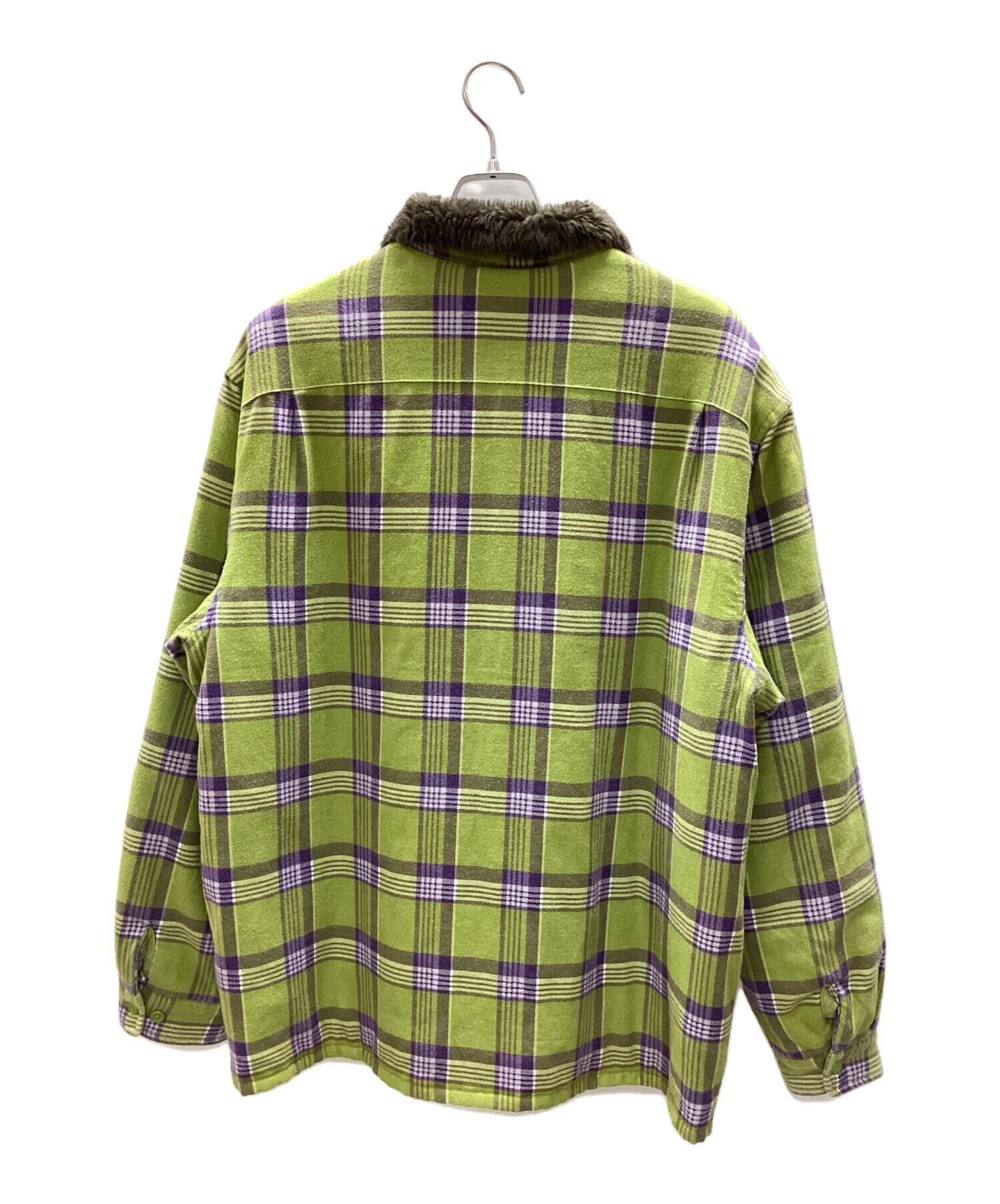 中古・古着通販】SUPREME (シュプリーム) チェックジャケット グリーン