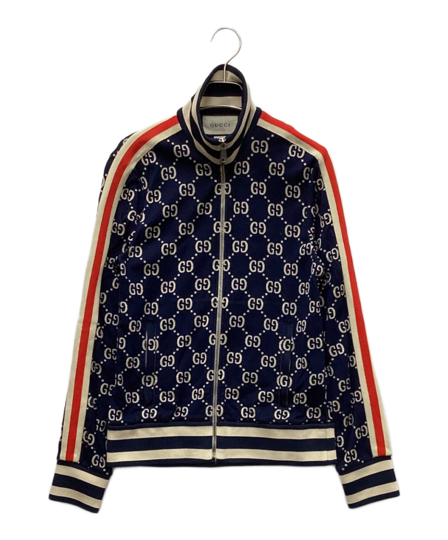中古・古着通販】GUCCI (グッチ) トラックジャケット ネイビー サイズ