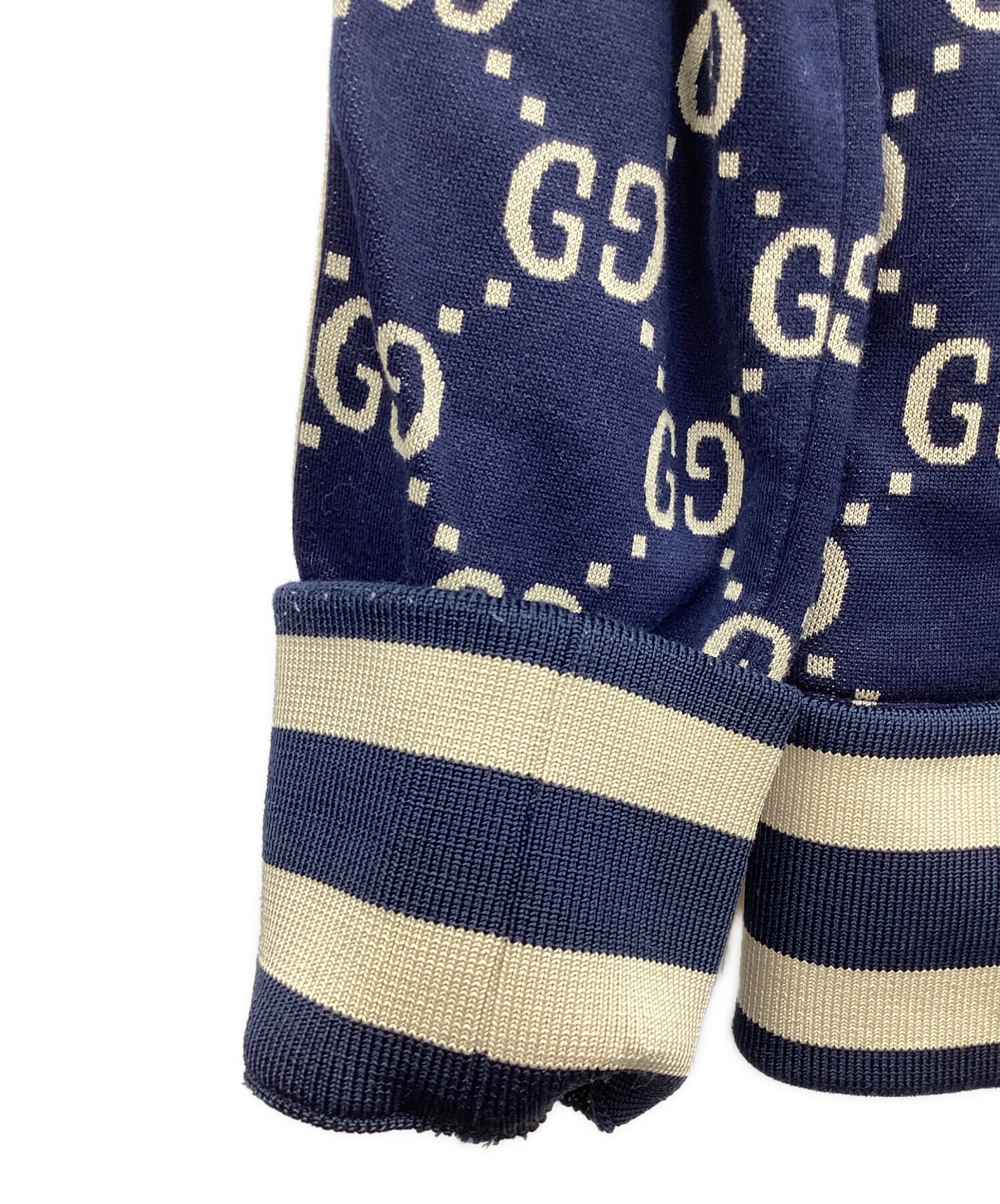 中古・古着通販】GUCCI (グッチ) トラックジャケット ネイビー サイズ