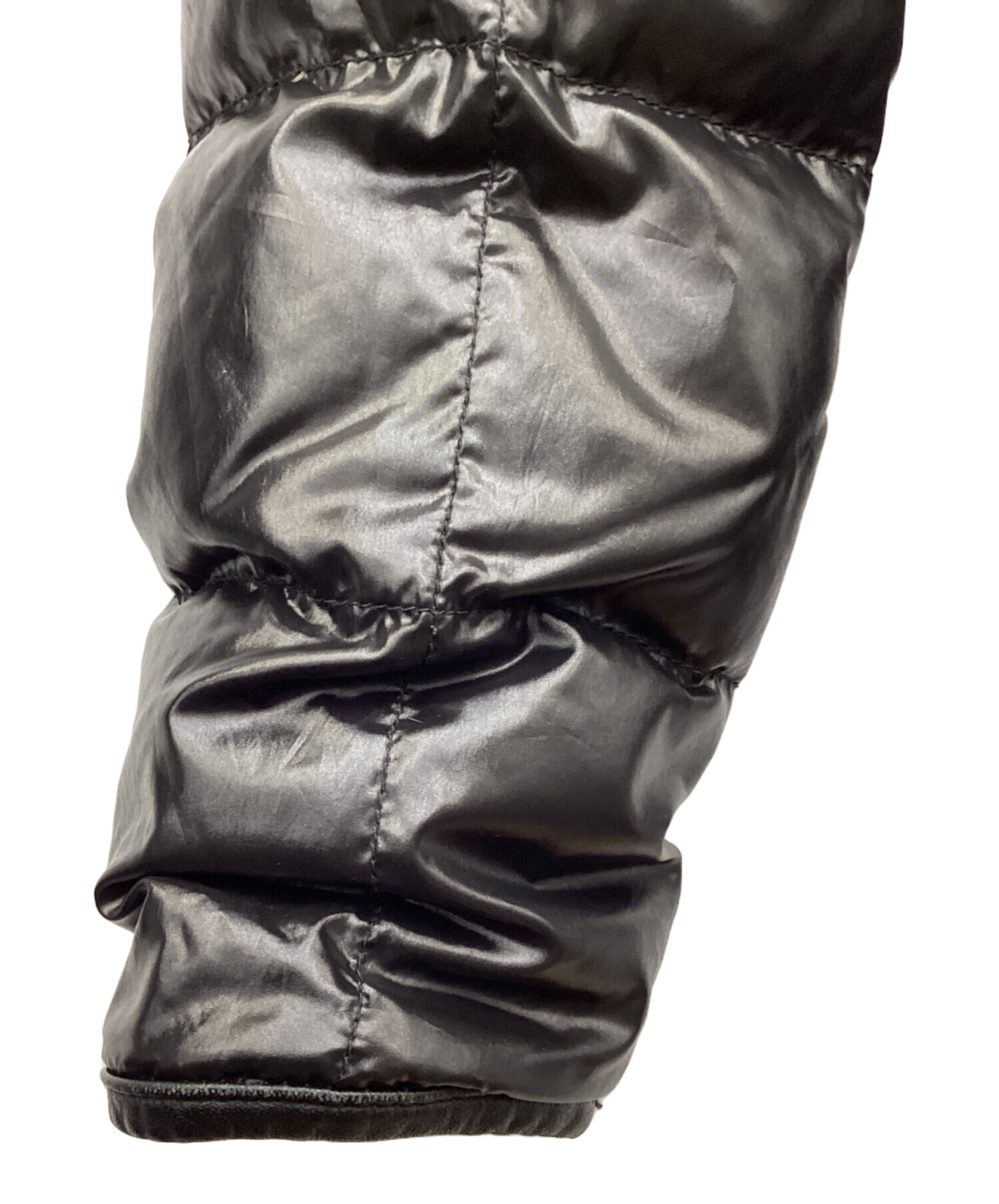 中古・古着通販】MONCLER (モンクレール) ダウンジャケット ブラック